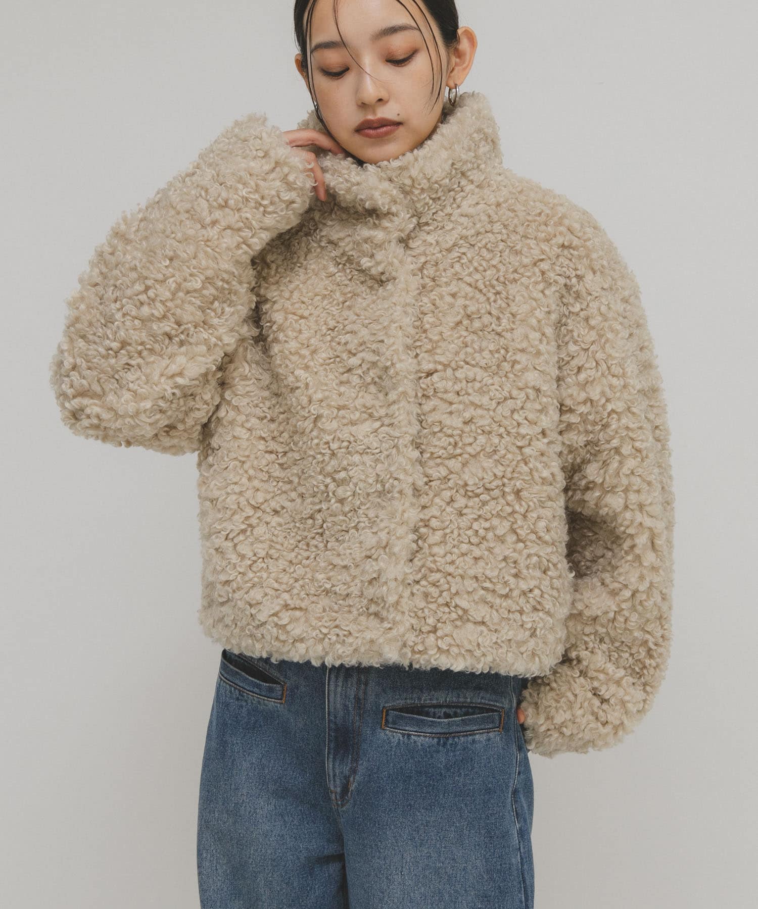 身長：160cm サイズ：one