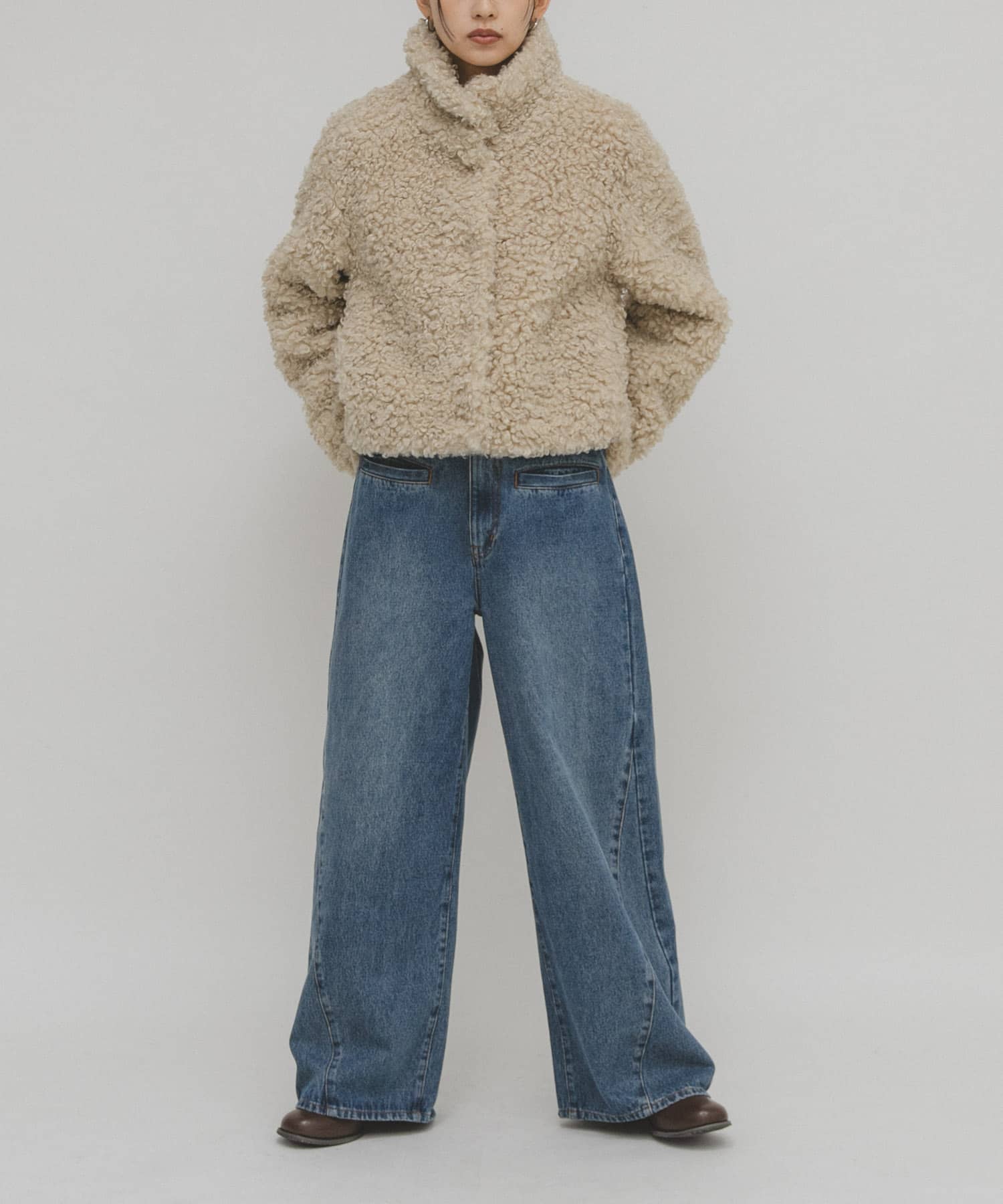 身長：160cm サイズ：one