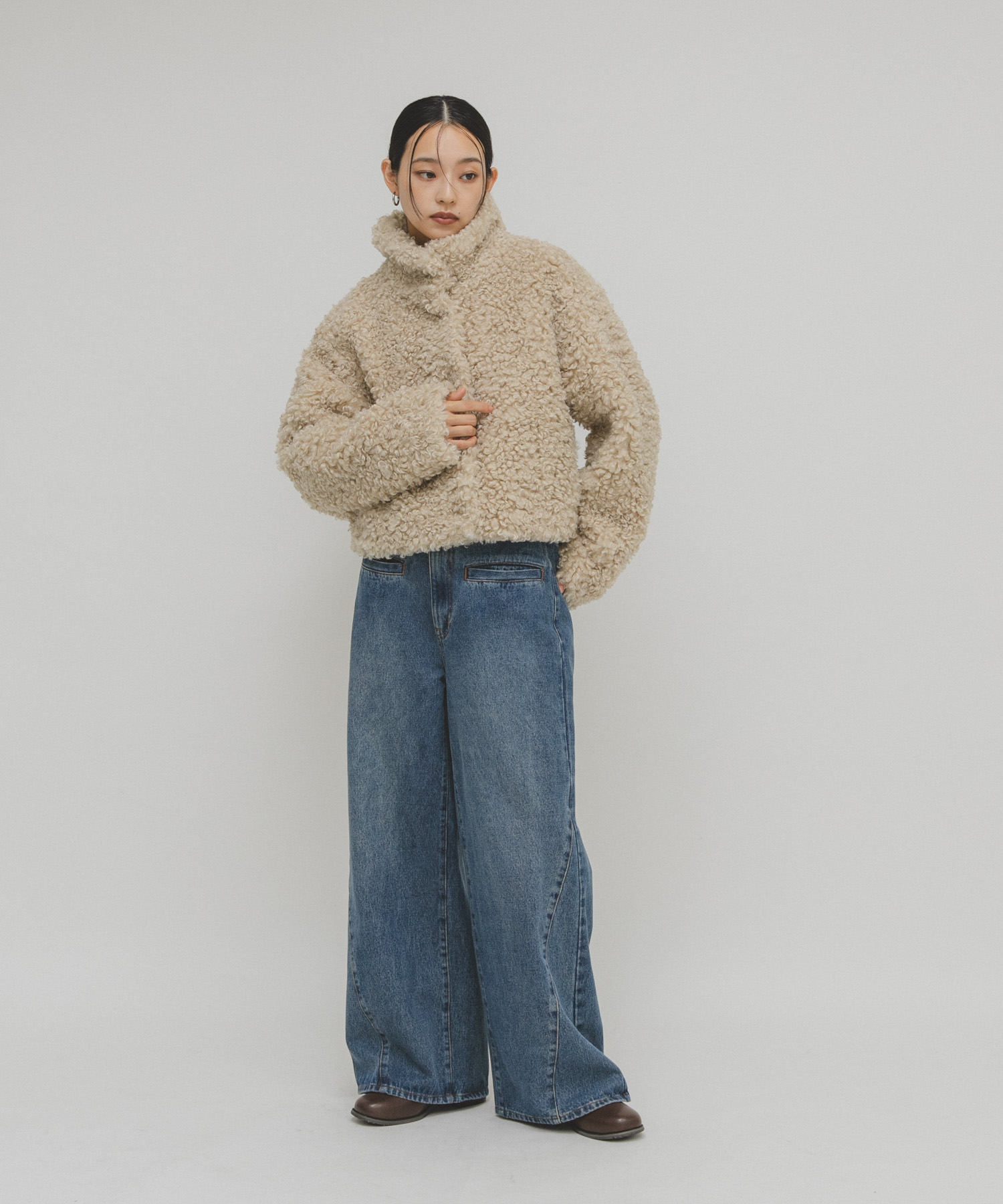 身長：160cm サイズ：one