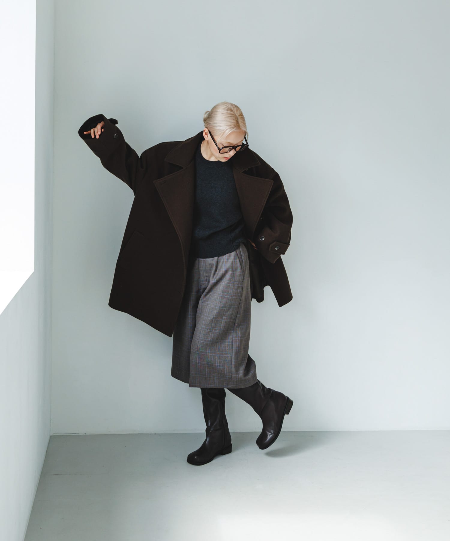 身長：160cm サイズ：one