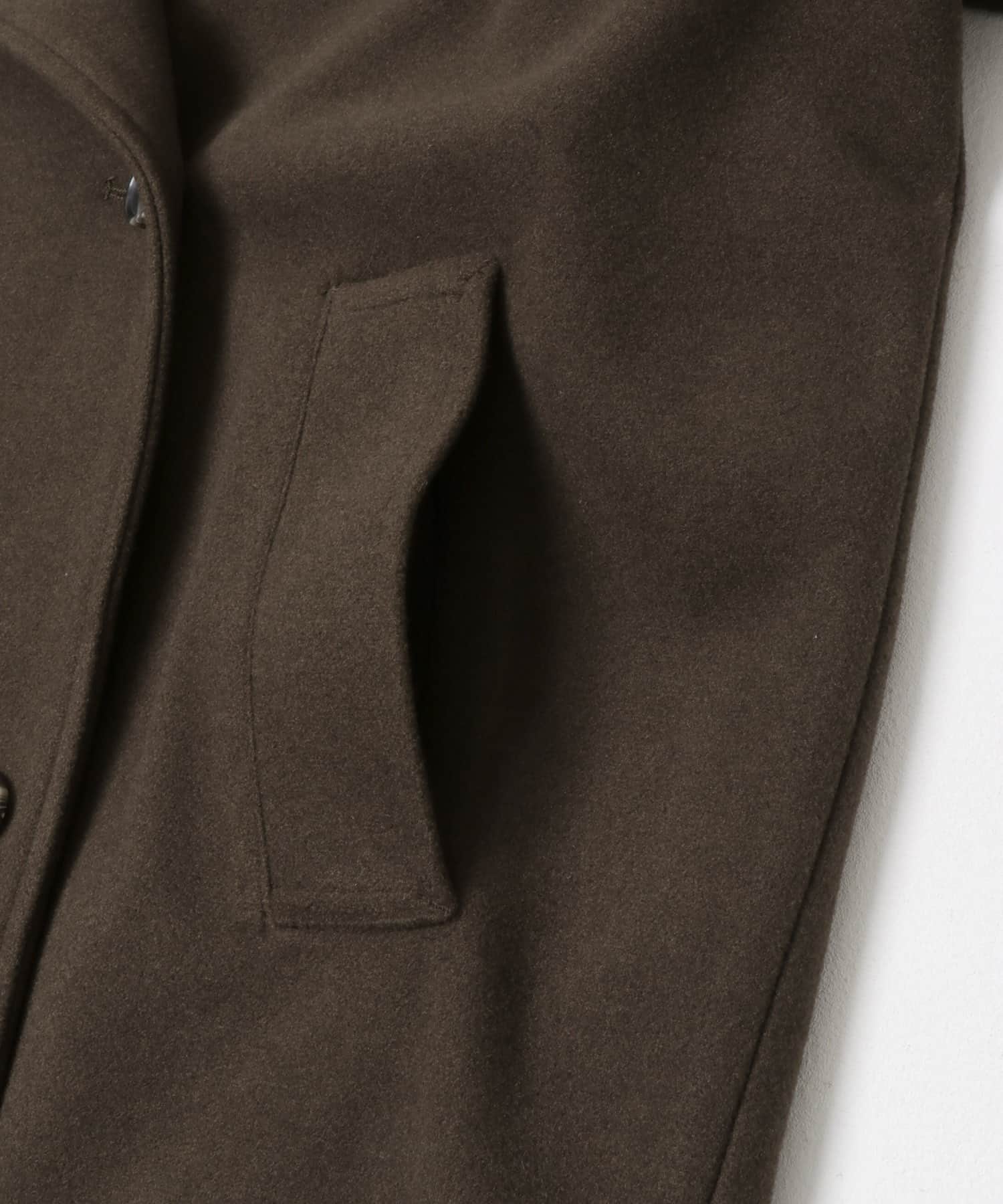 BIGカラーミドルコート BROWN one