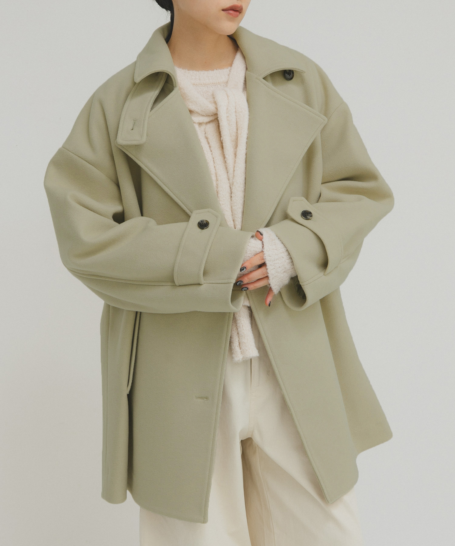 身長：160cm サイズ：one