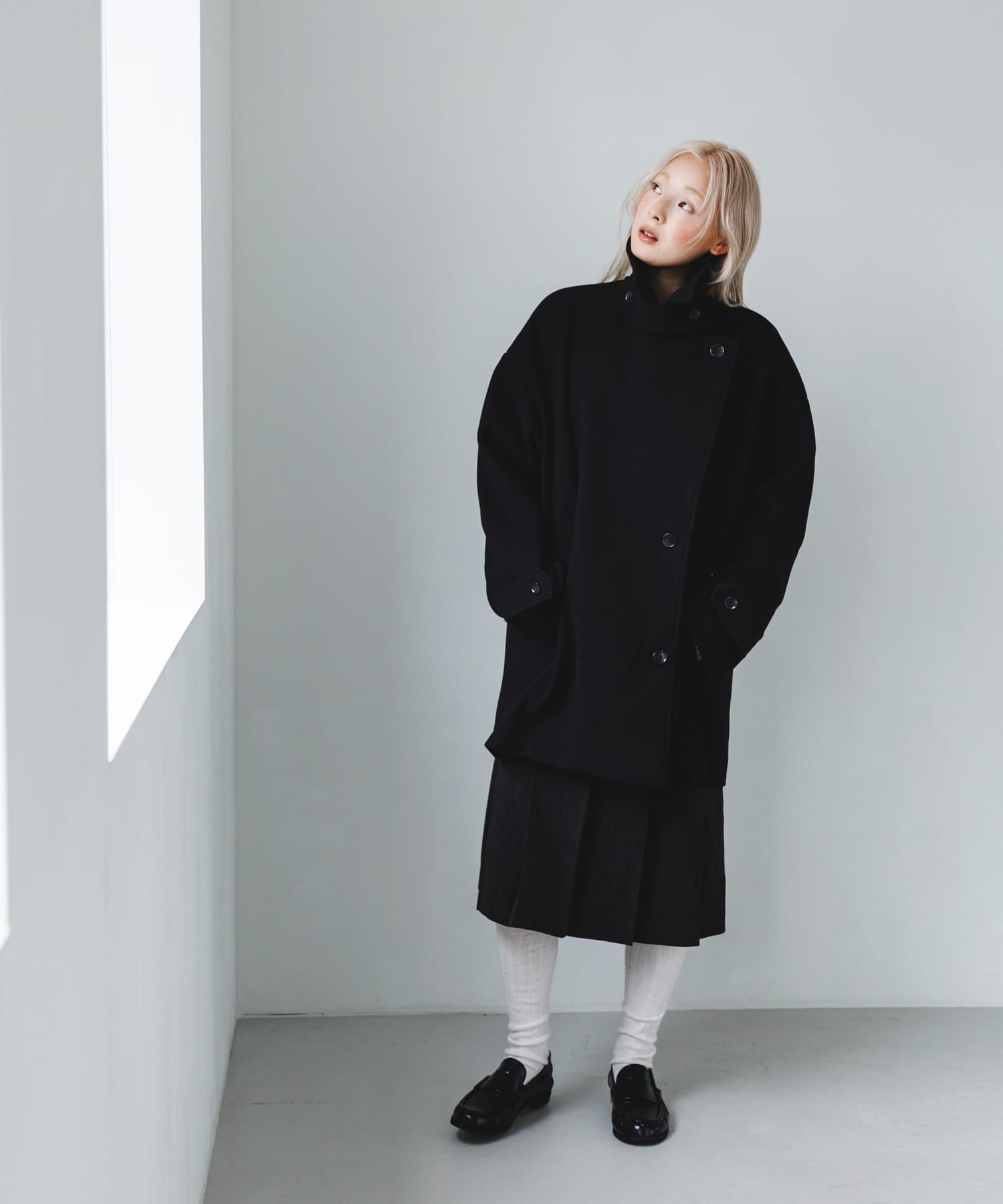 身長：160cm サイズ：one