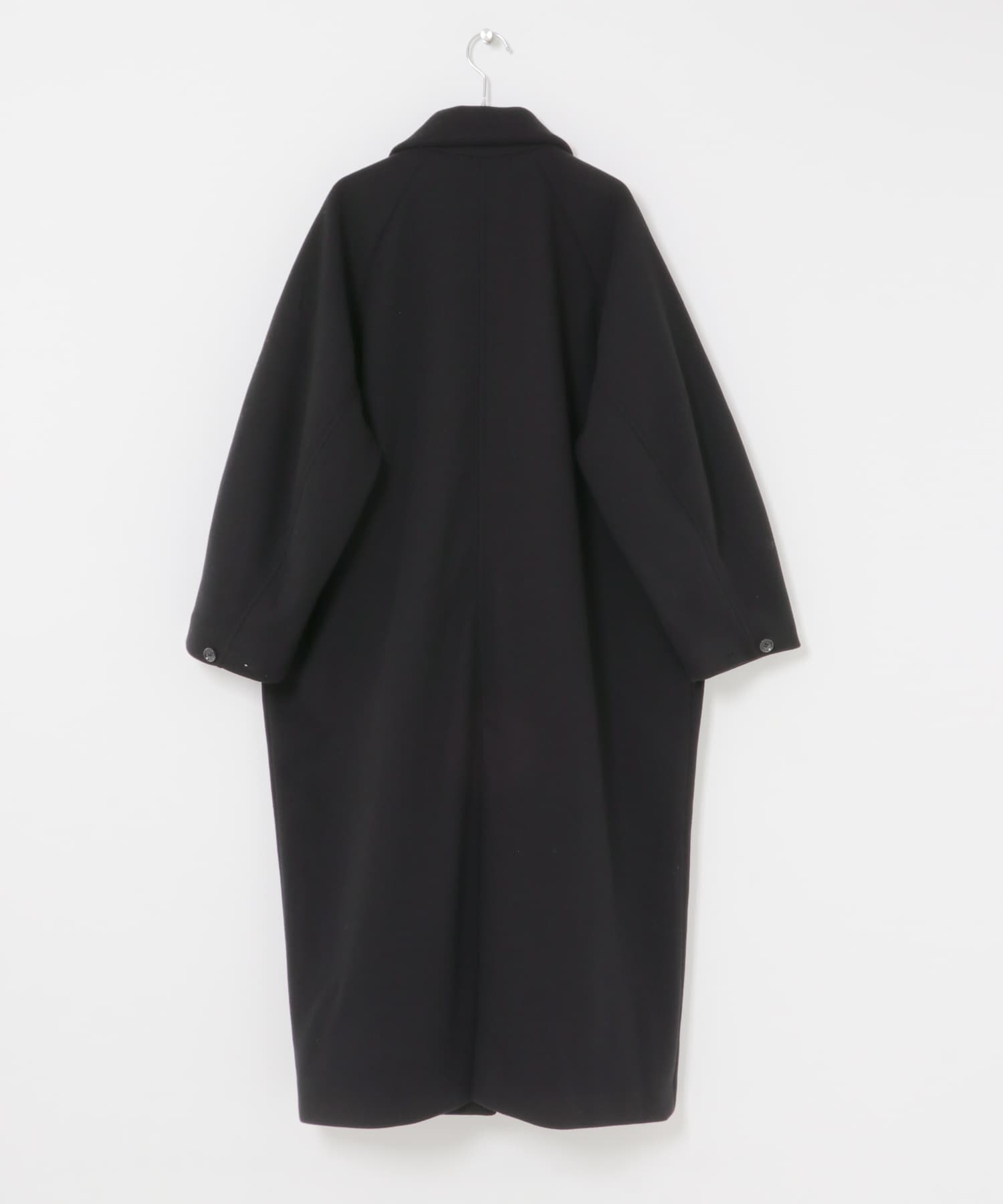 ステンカラーコクーンロングコート(36 BLACK): アウター｜URBAN