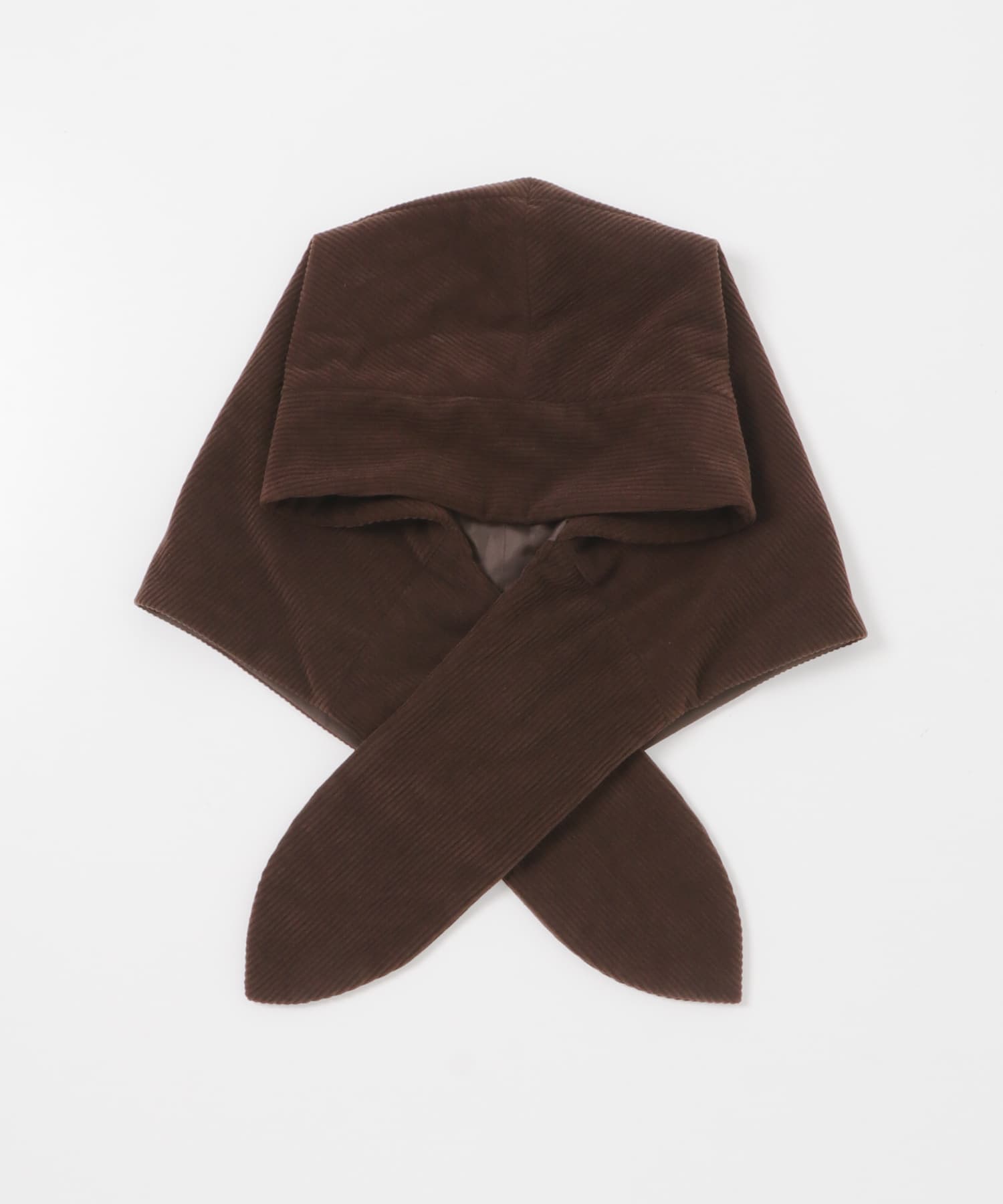 リバーシブルパデッドジャケット BRN×CREAM one