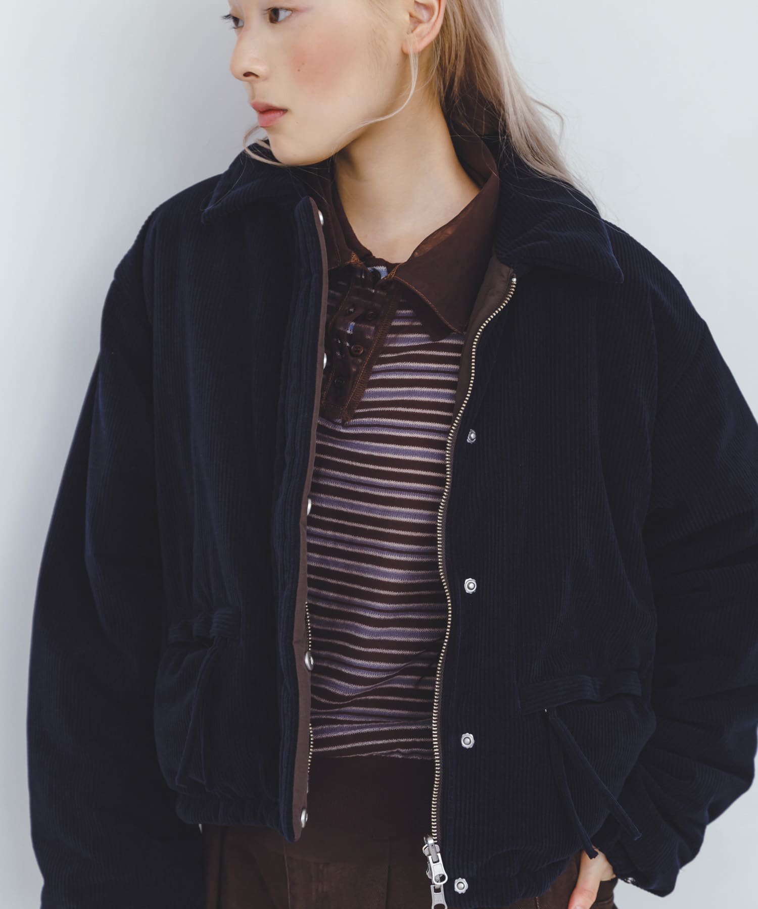 身長：160cm サイズ：one