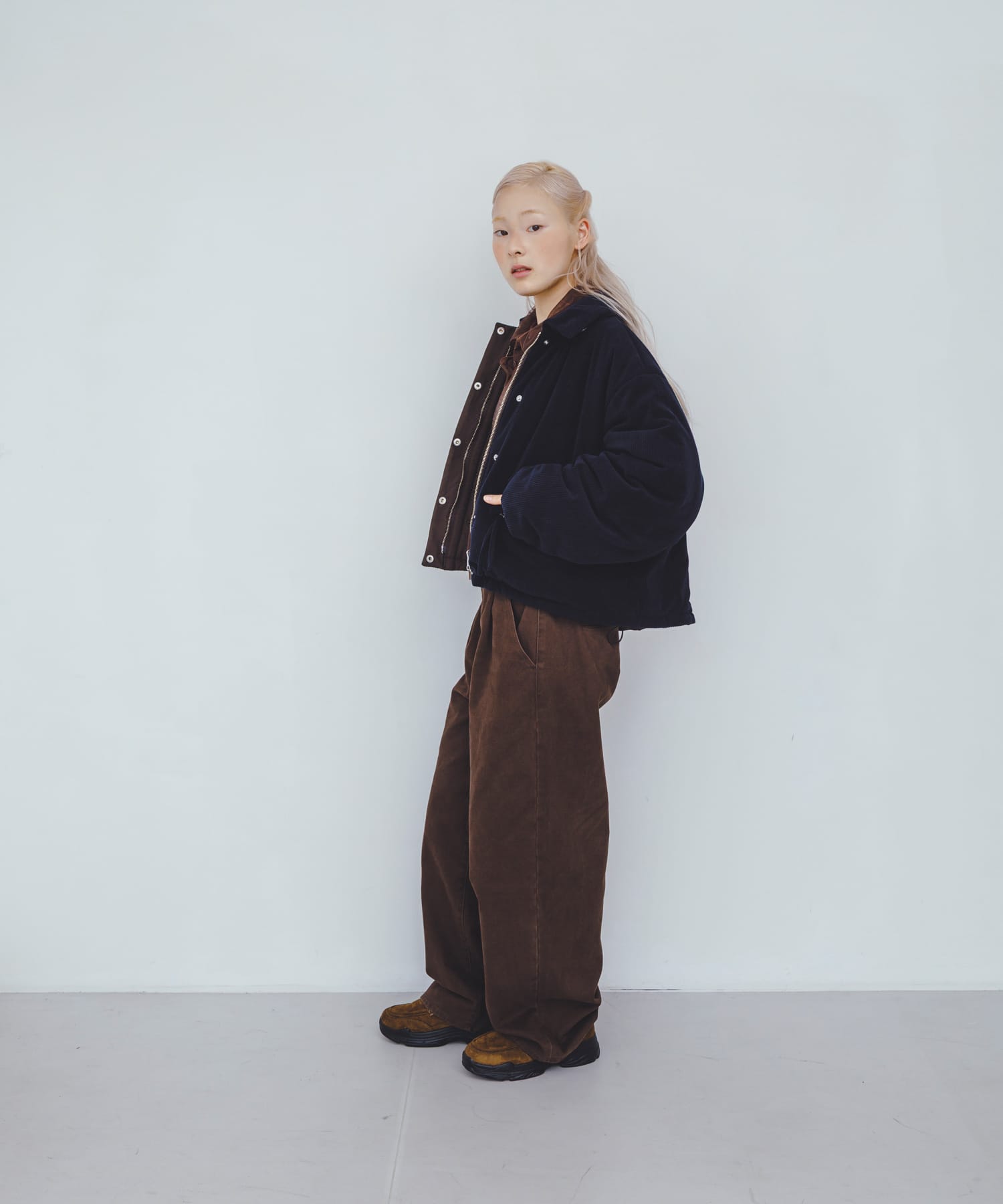 身長：160cm サイズ：one