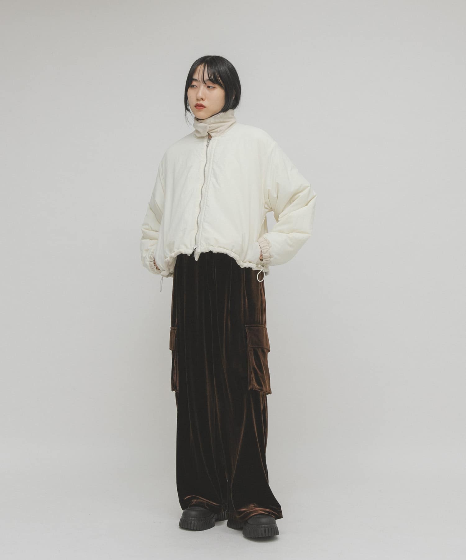 身長：160cm サイズ：one
