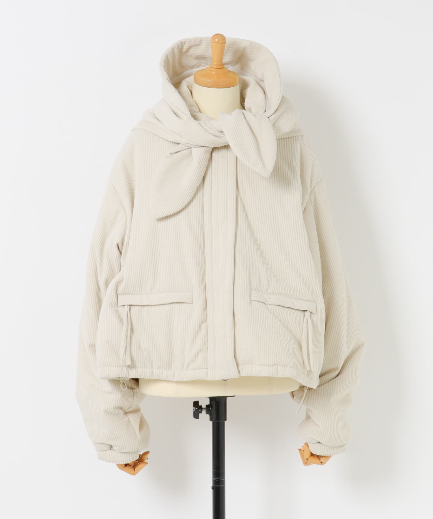 リバーシブルパデッドジャケット IVO×IVO one