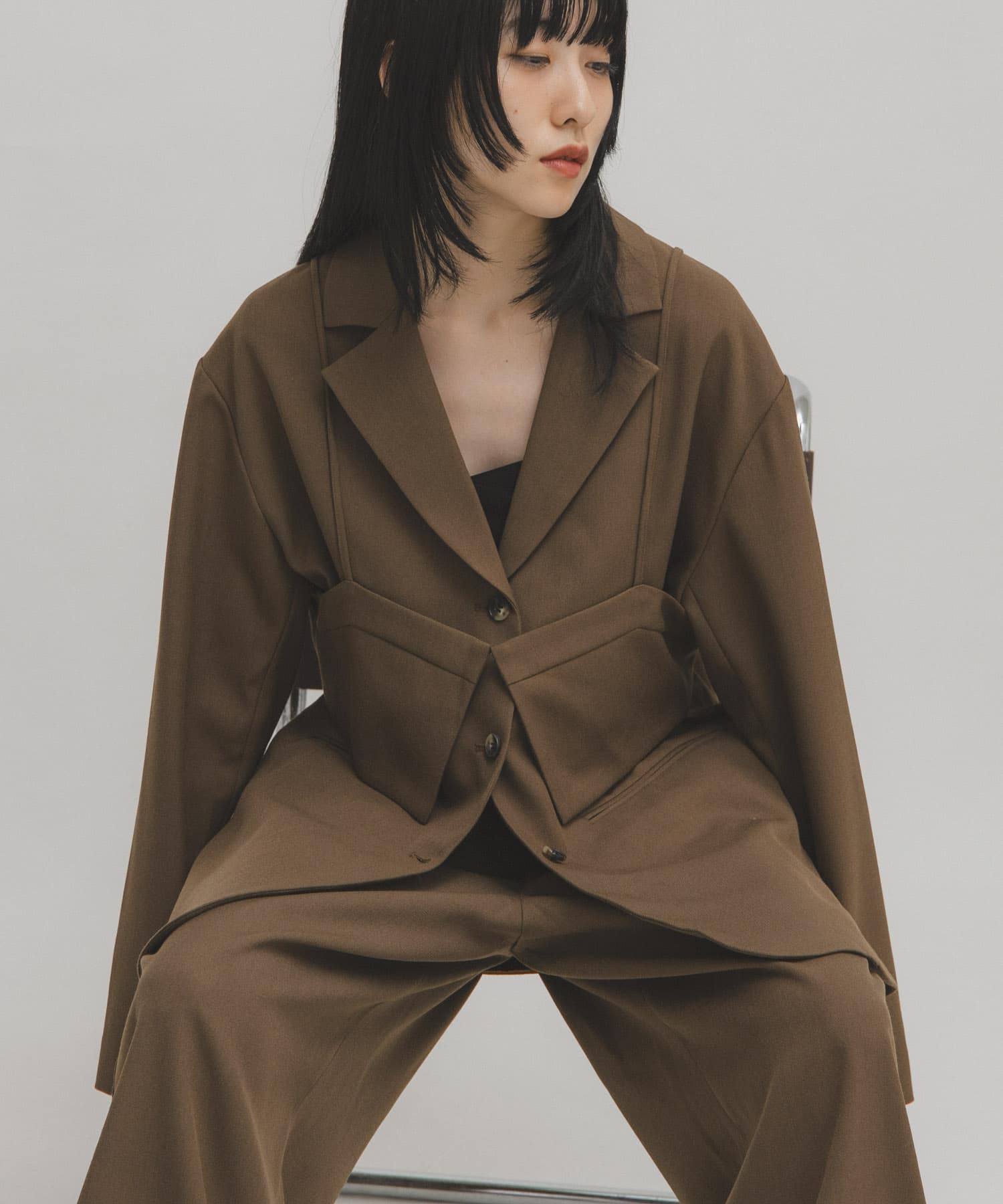 ビスチェSETテーラードジャケット