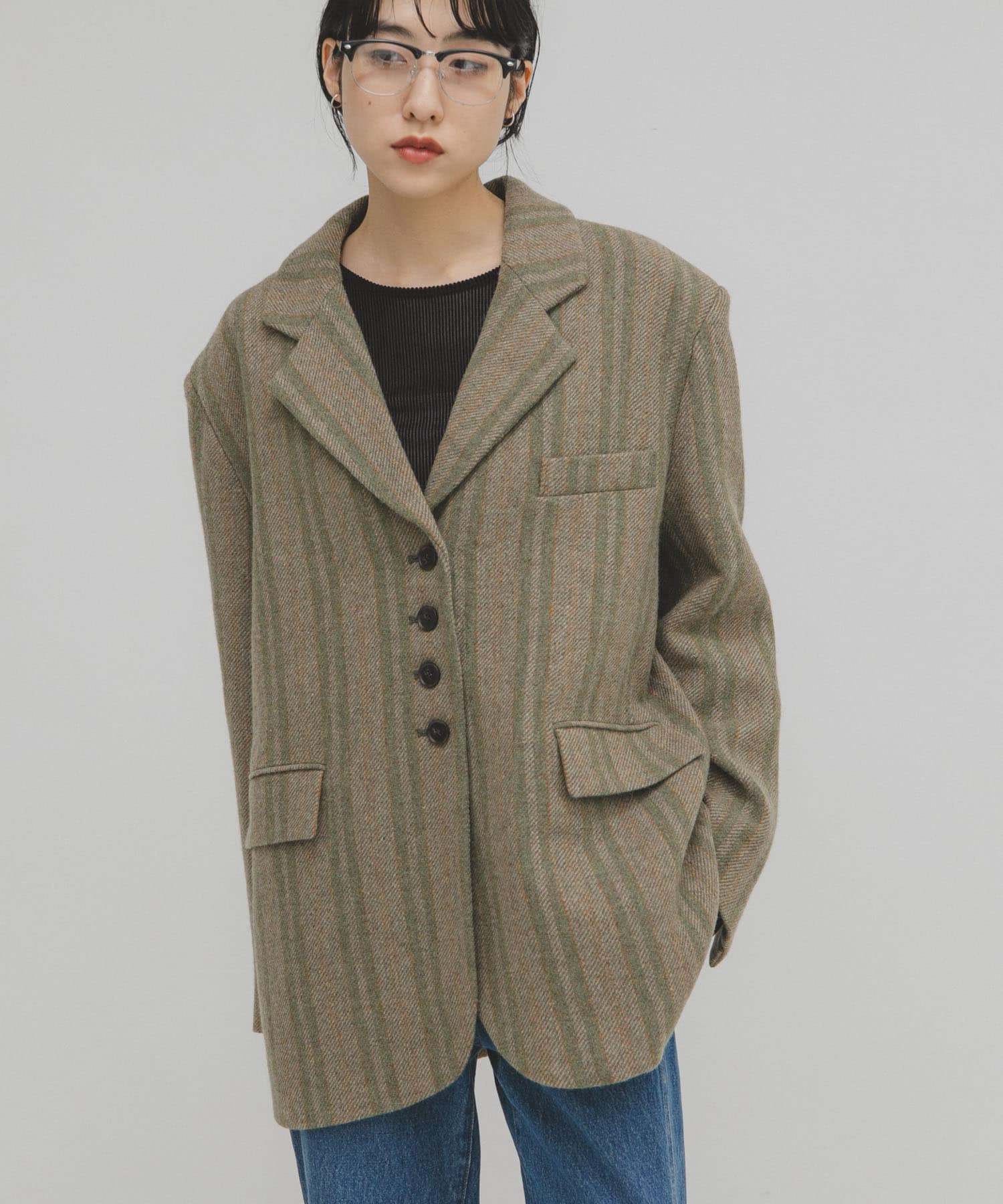 身長：160cm サイズ：one