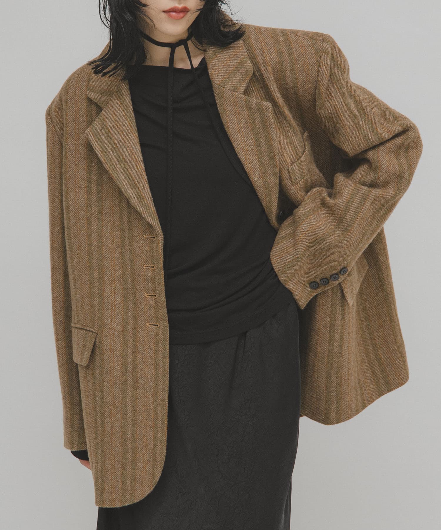 身長：160cm サイズ：one