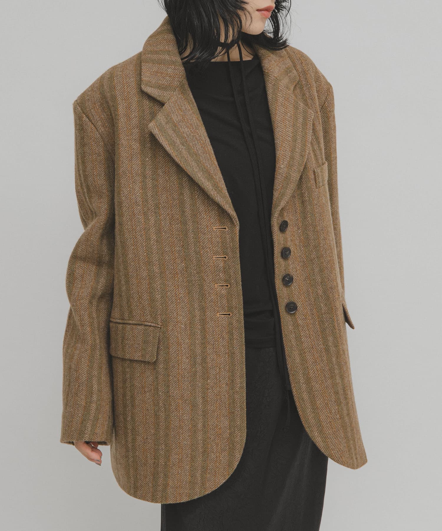 身長：160cm サイズ：one