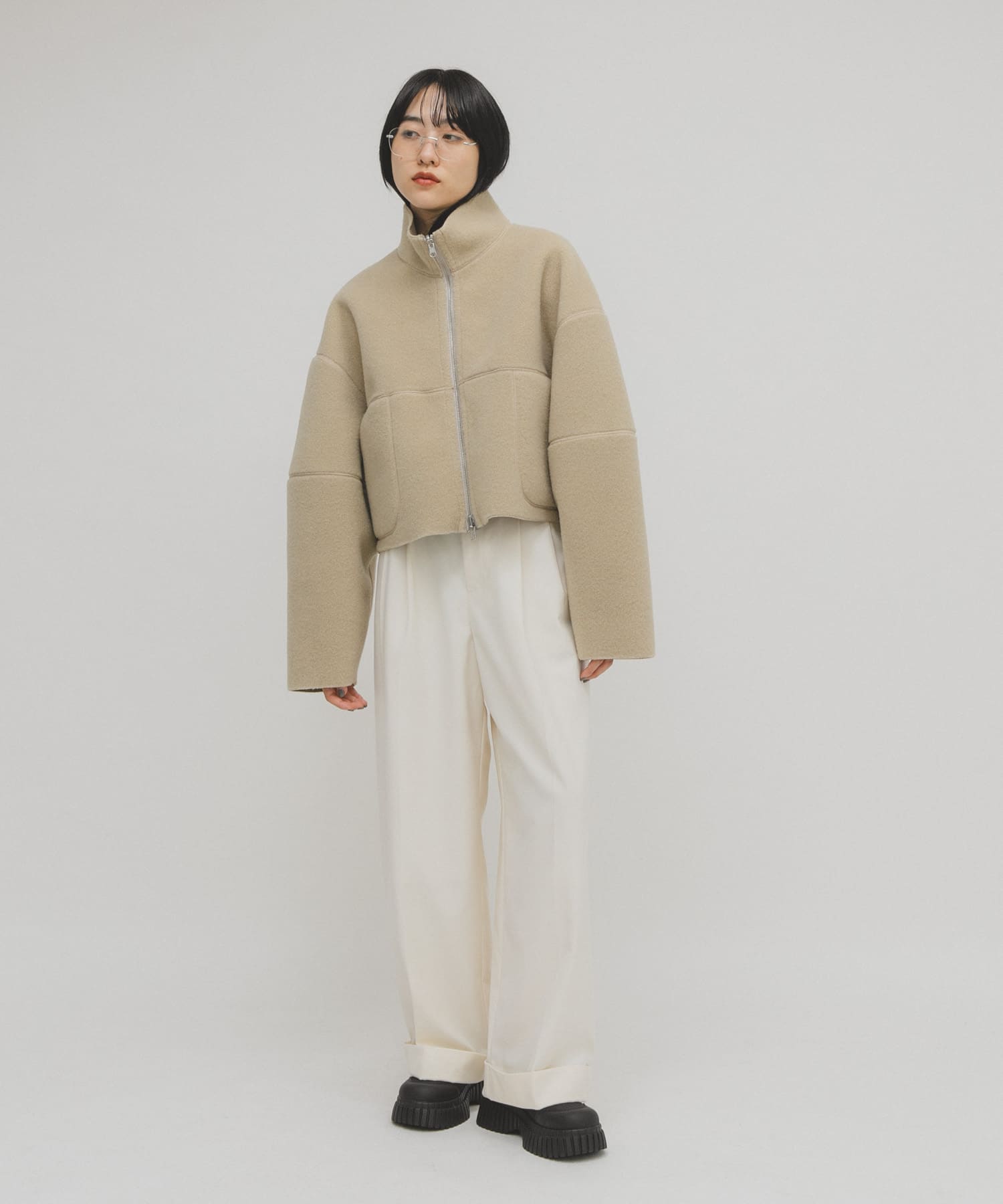 リバーシブルボアジャケット(One BEIGE): アウター｜URBAN RESEARCH