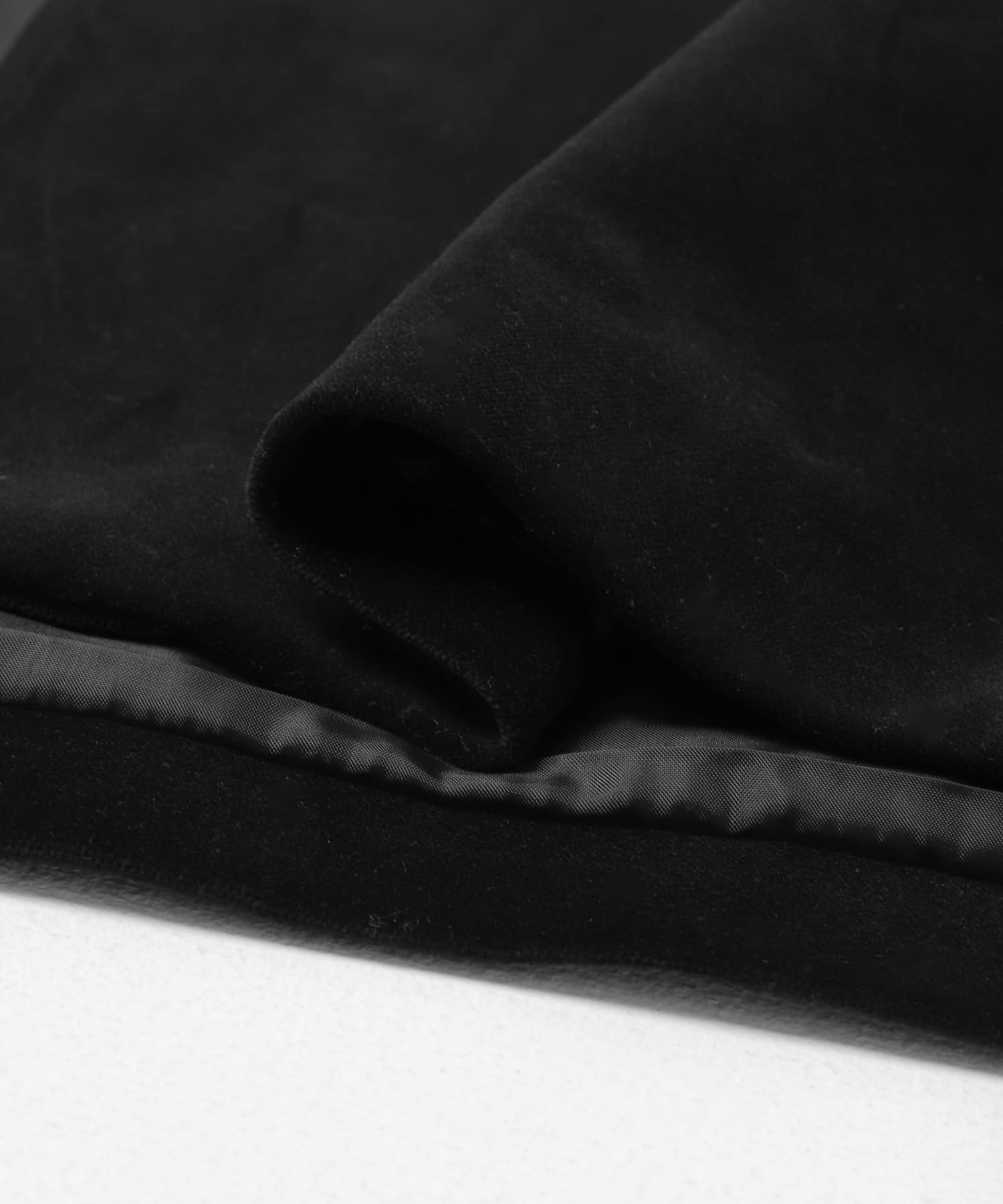 ベロアBIGジャケット BLACK One