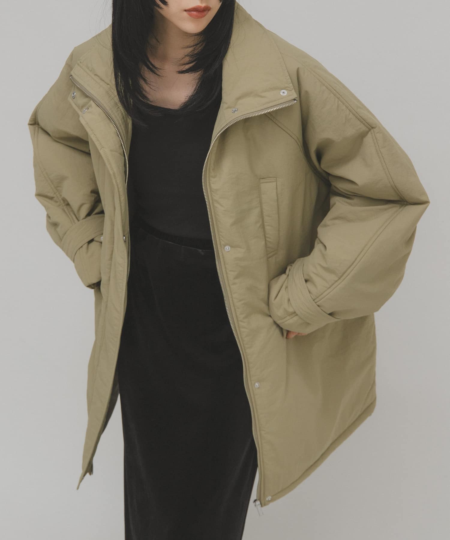 モンスターパテッドミドルコート(One BLACK): アウター｜URBAN