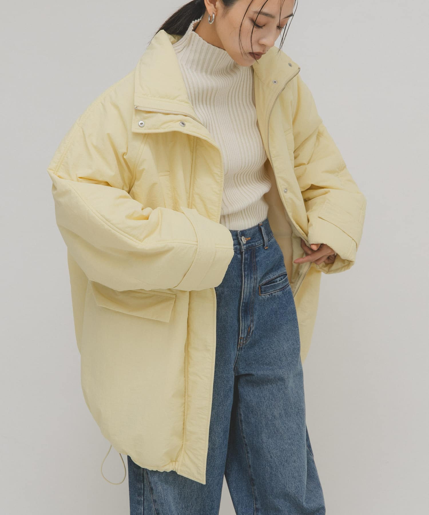 身長：160cm サイズ：one