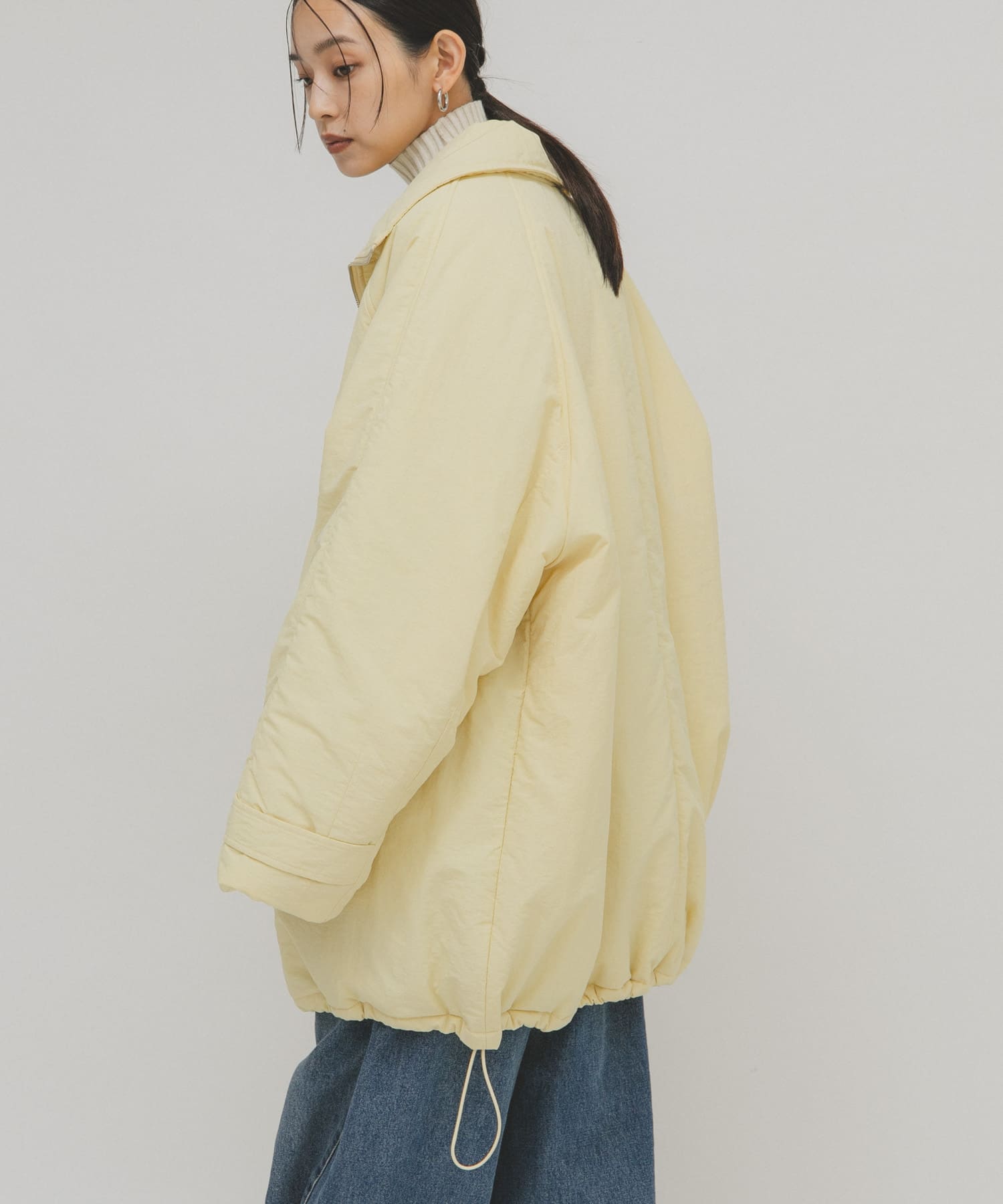 身長：160cm サイズ：one