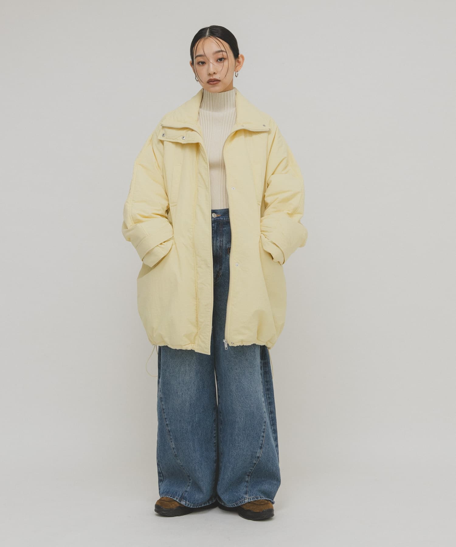 モンスターパテッドミドルコート(One BLACK): アウター｜URBAN