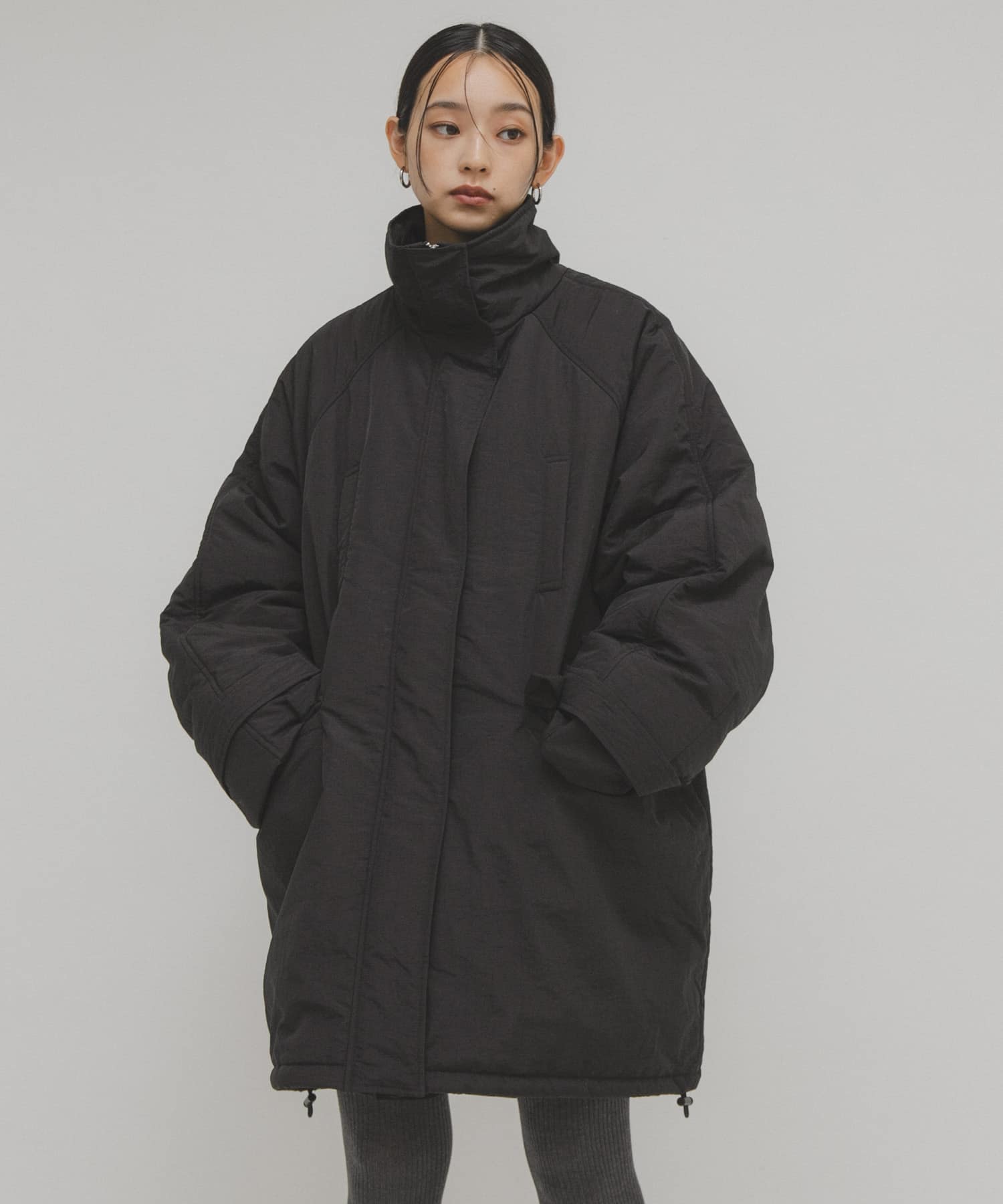 モンスターパテッドミドルコート(One BLACK): アウター｜URBAN