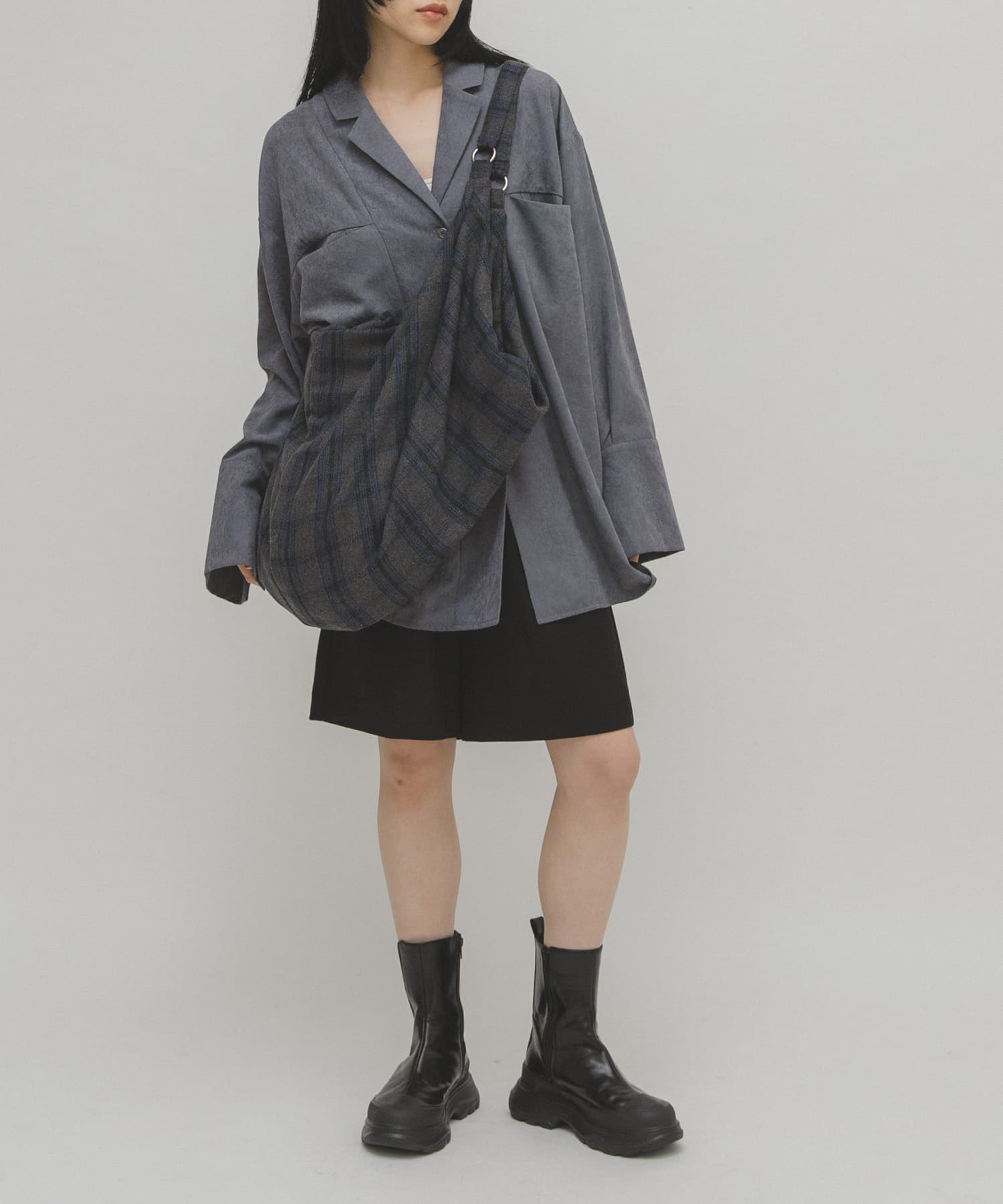 ウールミックス2WAYイージーBAG GRAY One