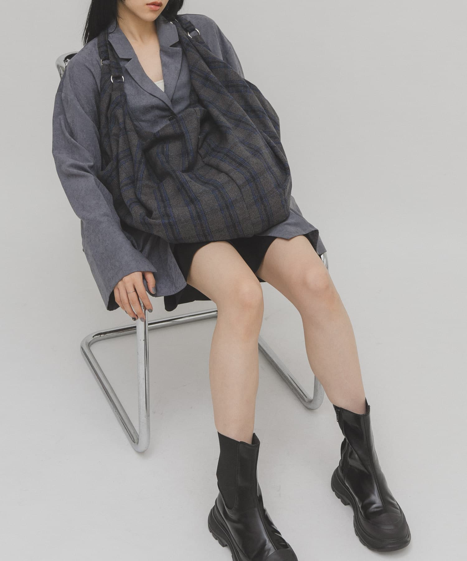 ウールミックス2WAYイージーBAG GRAY One