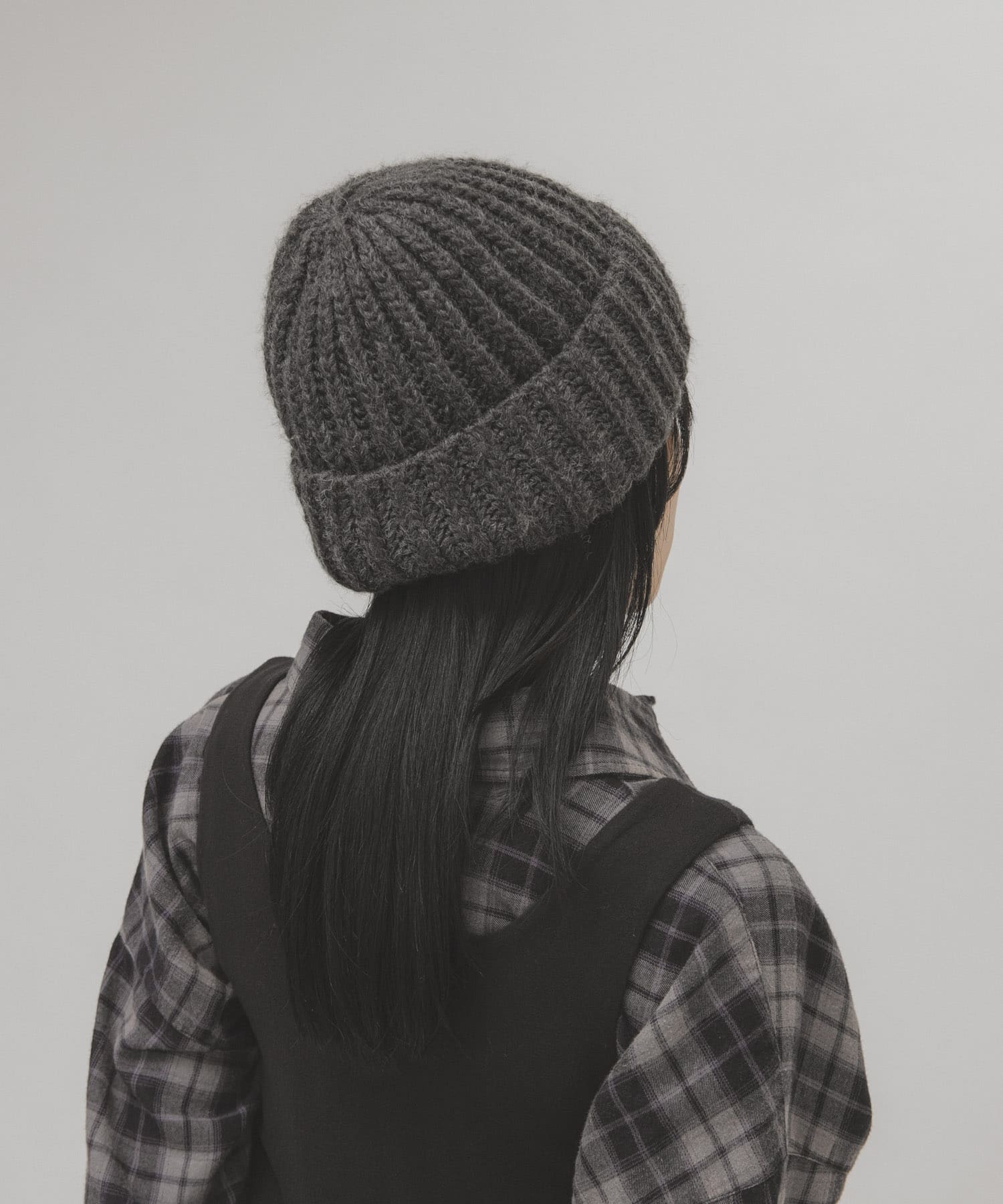 リブニットビーニー