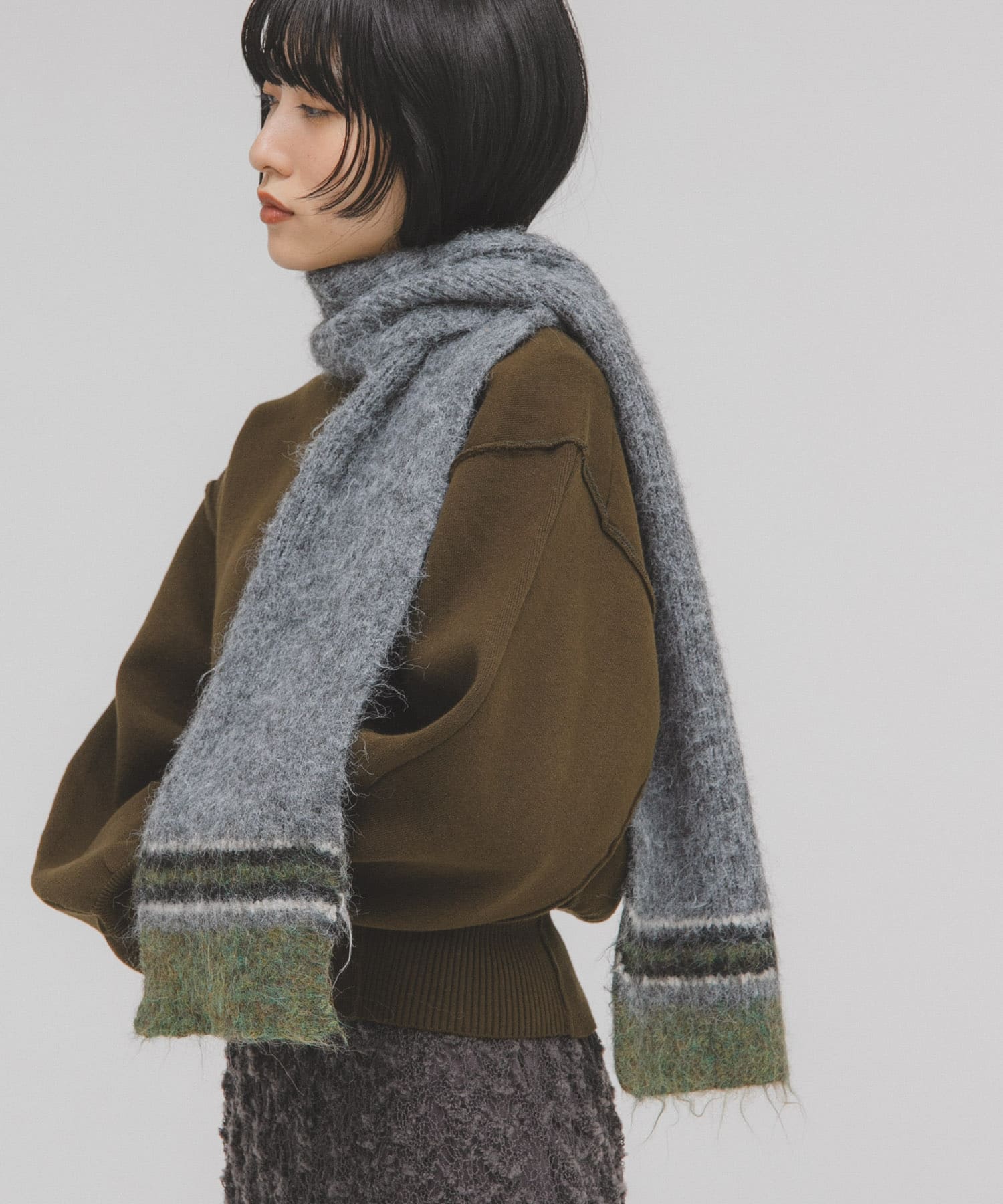 エンドボーダーデザインマフラー