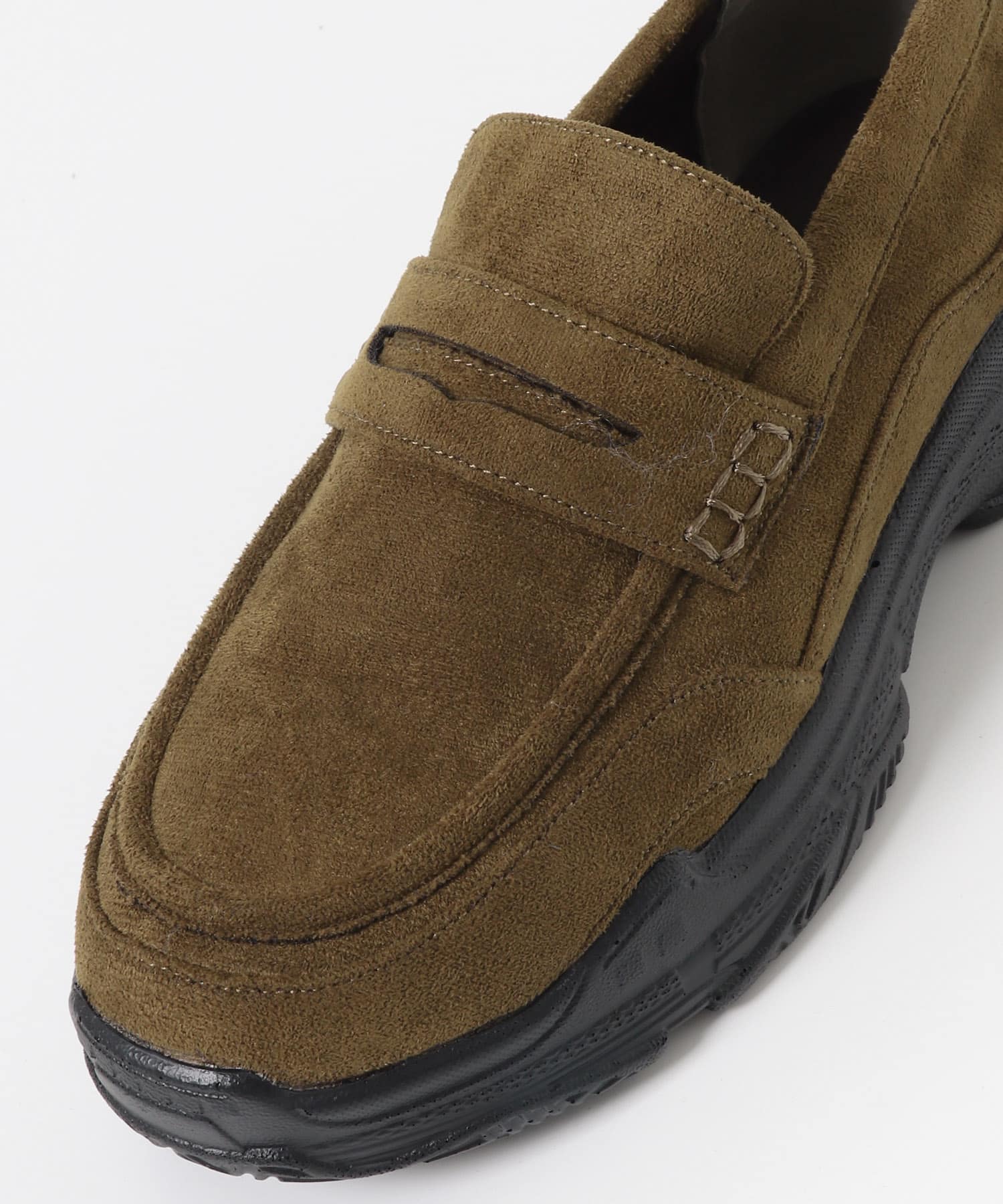 スニーカーソールローファー BROWN S