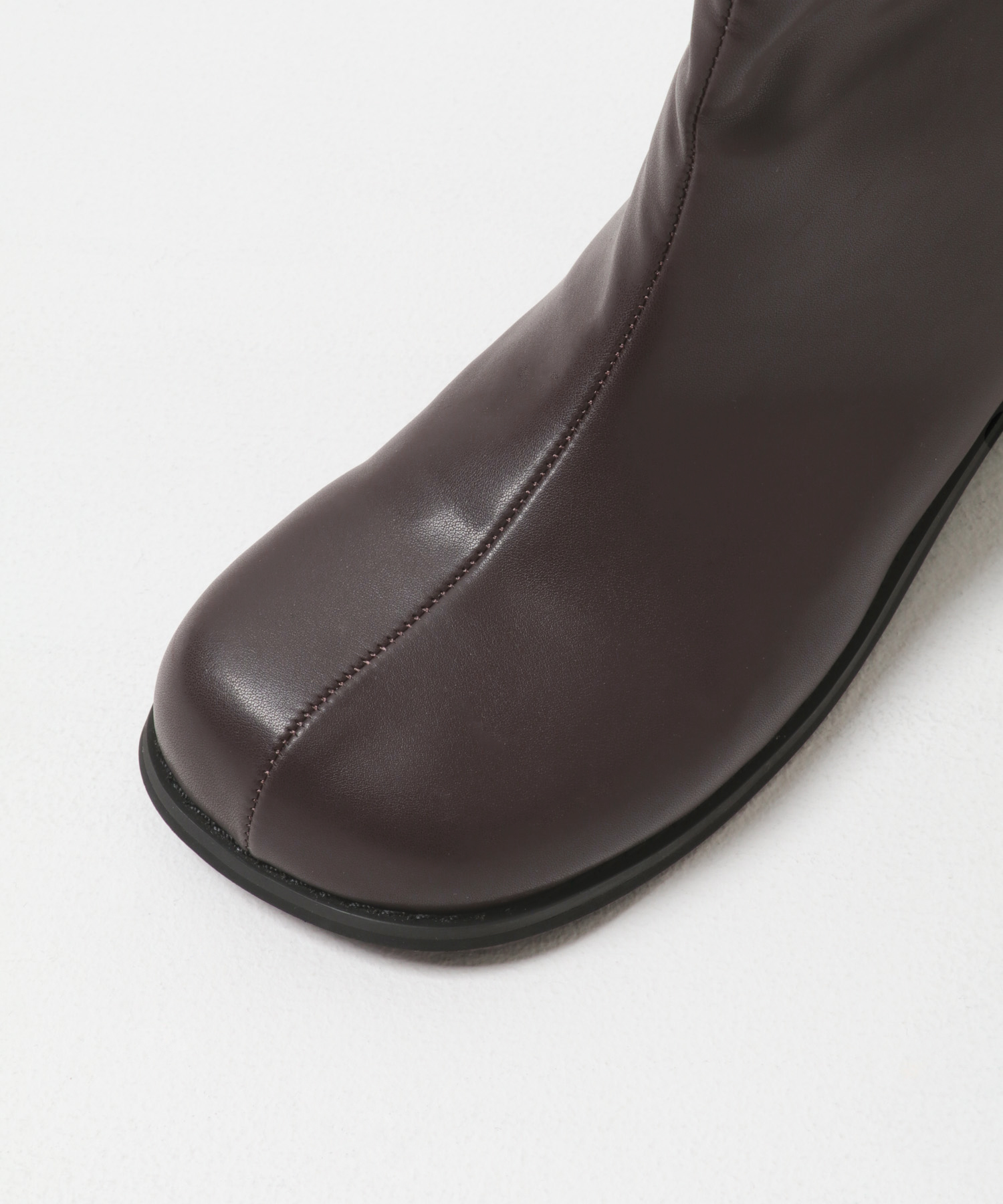 プランプトゥロングブーツ D.BROWN 36