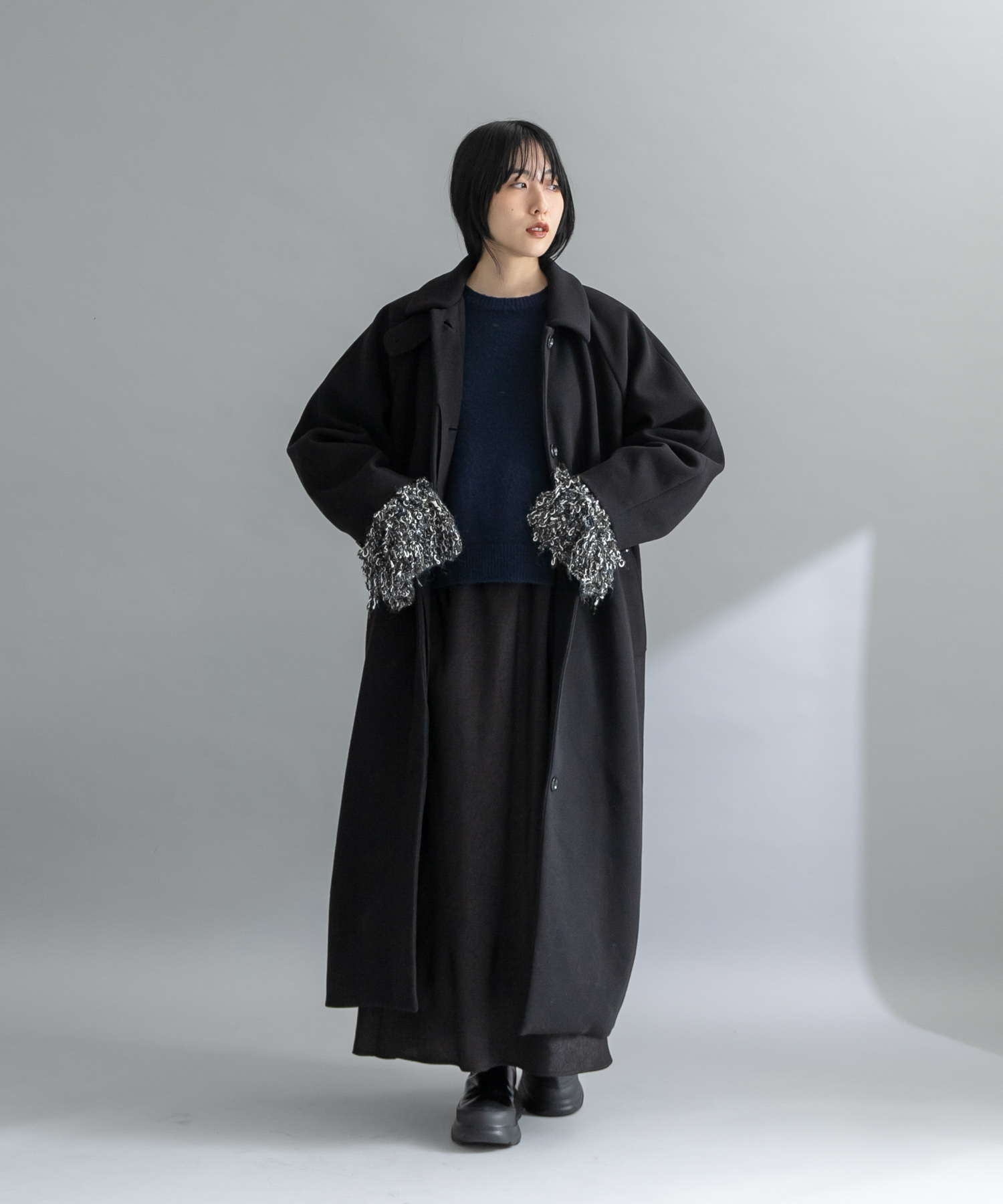 身長：160cm サイズ：one