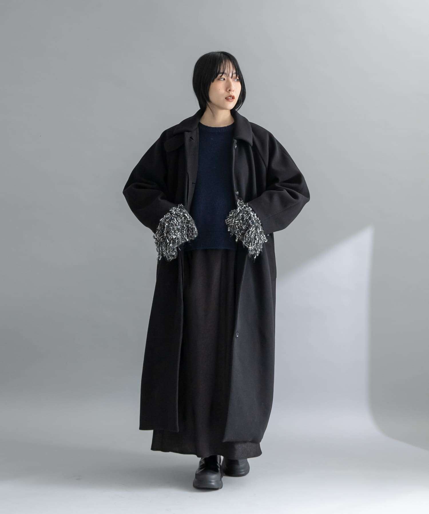 身長：160cm サイズ：one