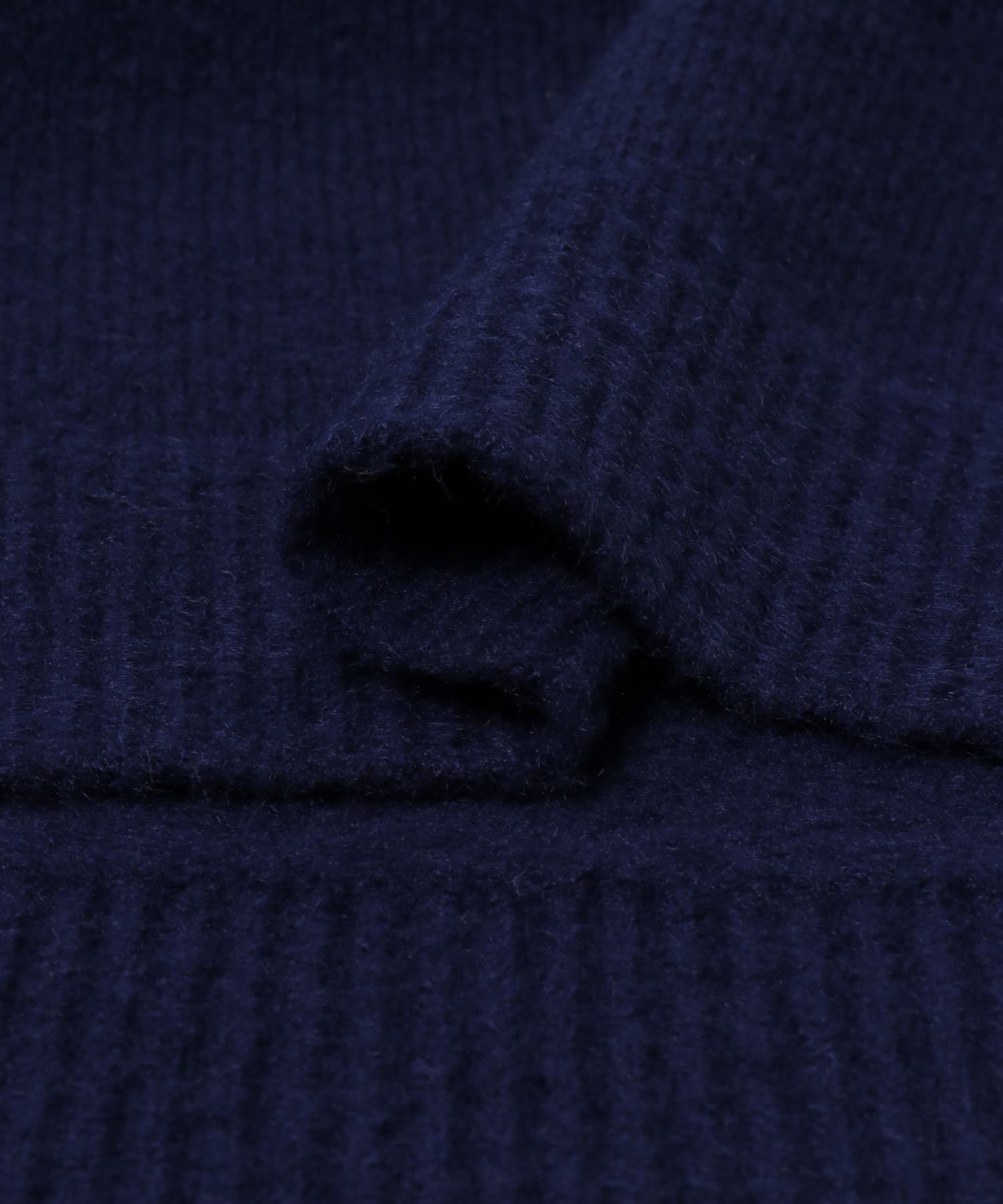 『WEB限定』MIXドッキングニット NAVY One