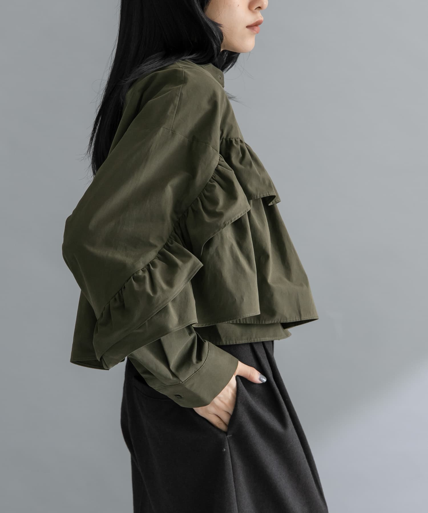 身長：160cm サイズ：one