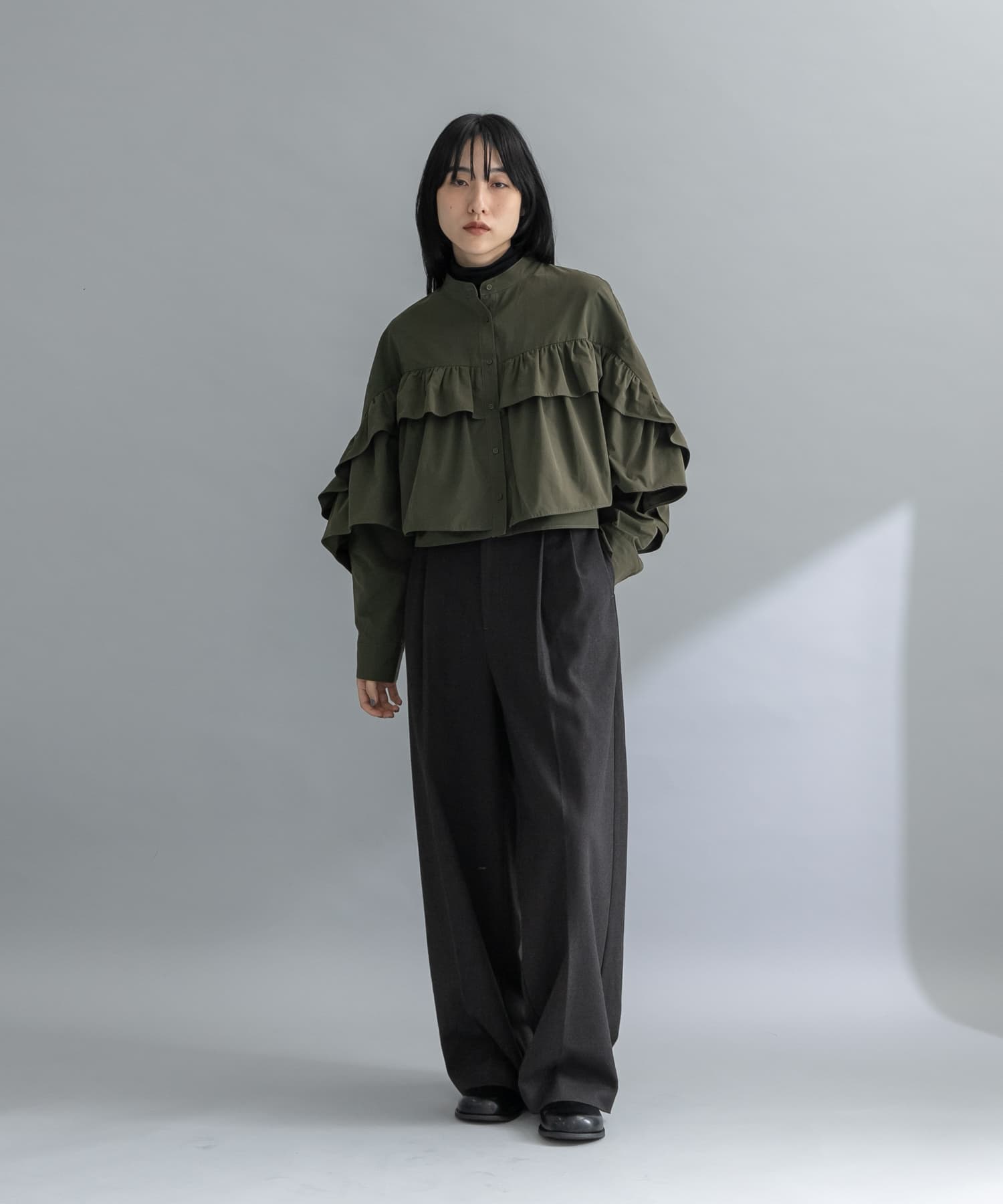 身長：160cm サイズ：one