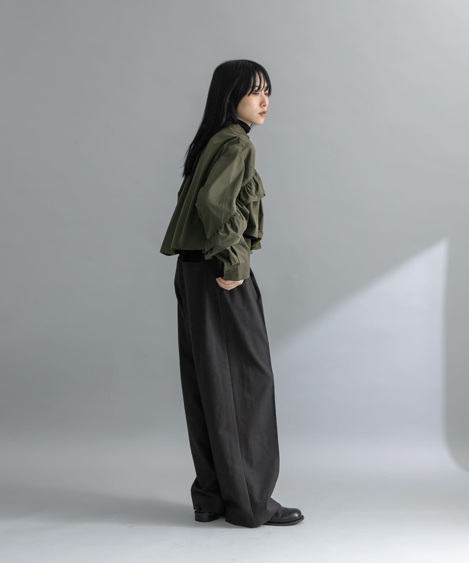身長：160cm サイズ：one