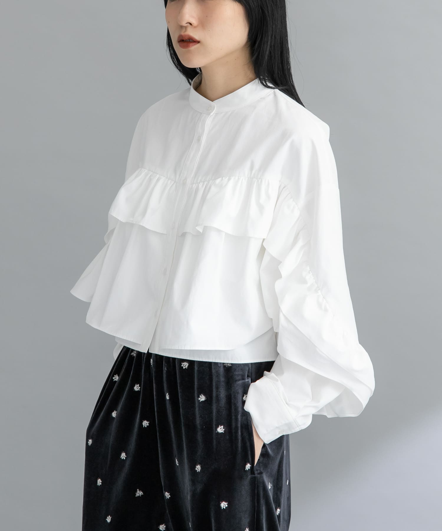 身長：160cm サイズ：one