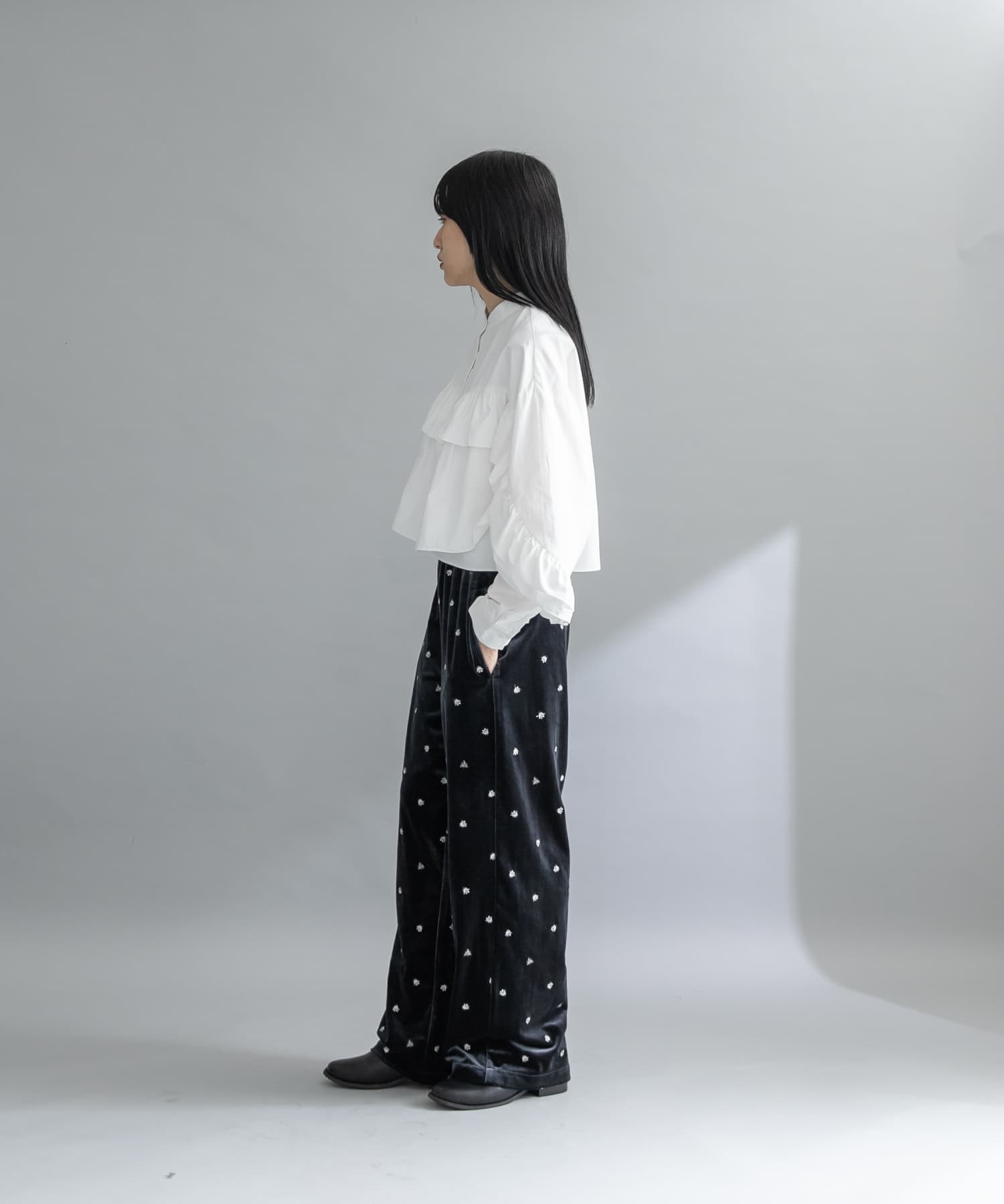 身長：160cm サイズ：one