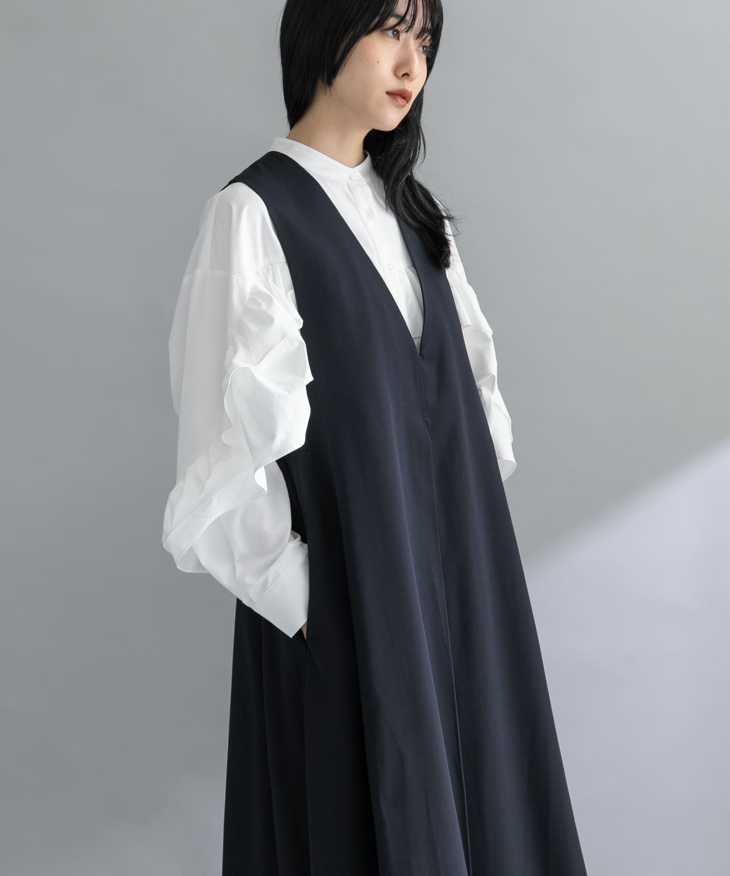 身長：160cm サイズ：one