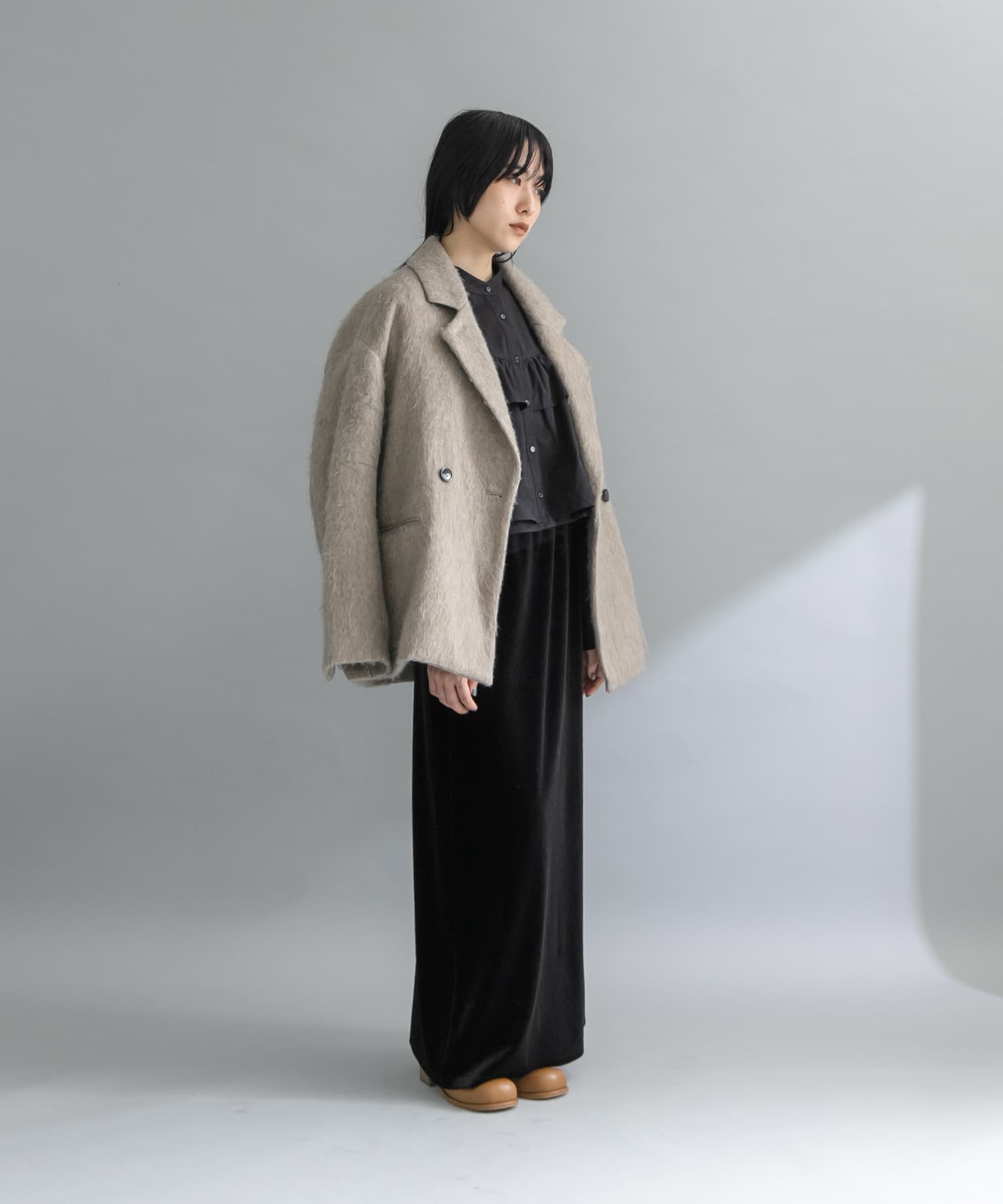 身長：160cm サイズ：one