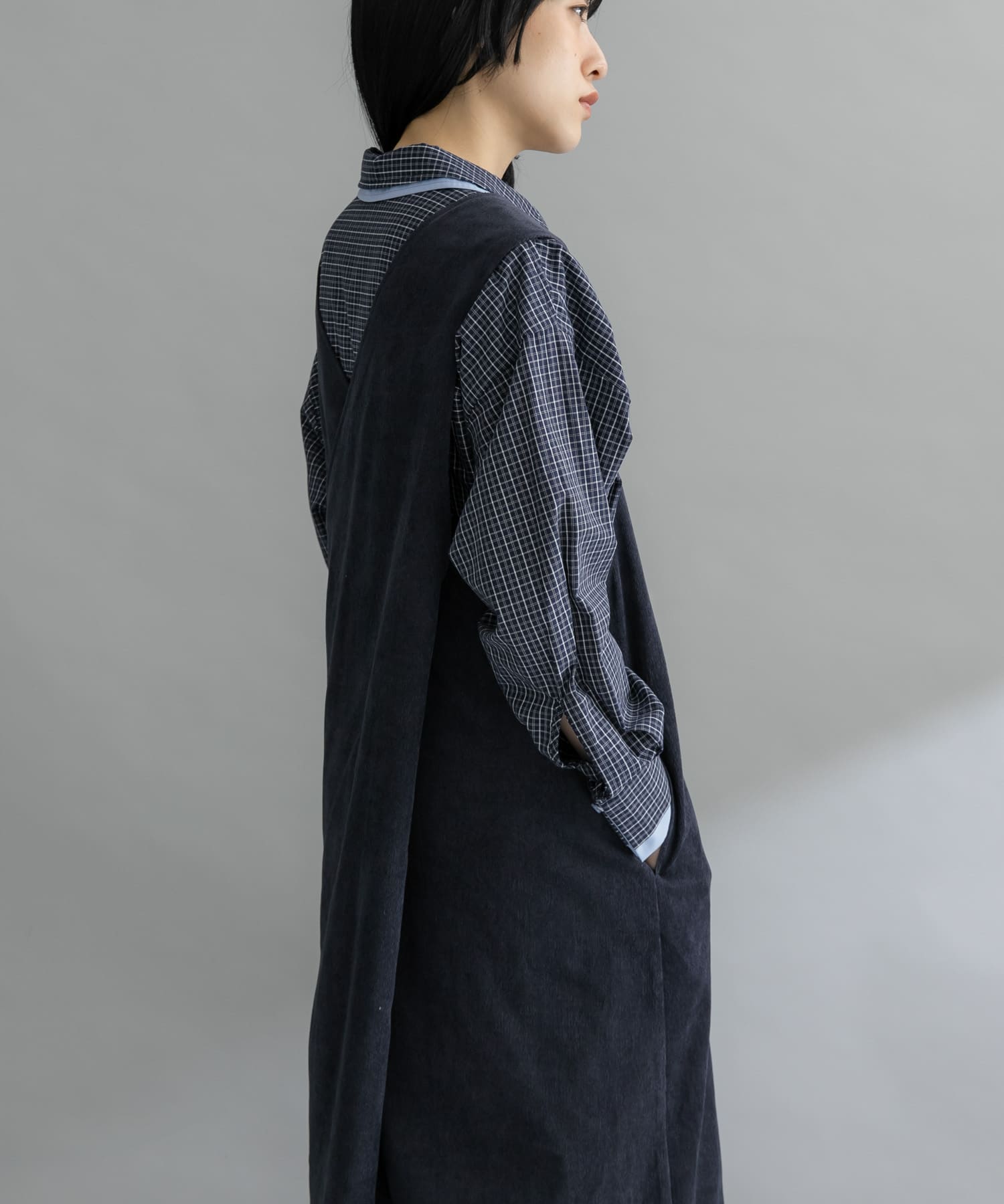 身長：160cm サイズ：one