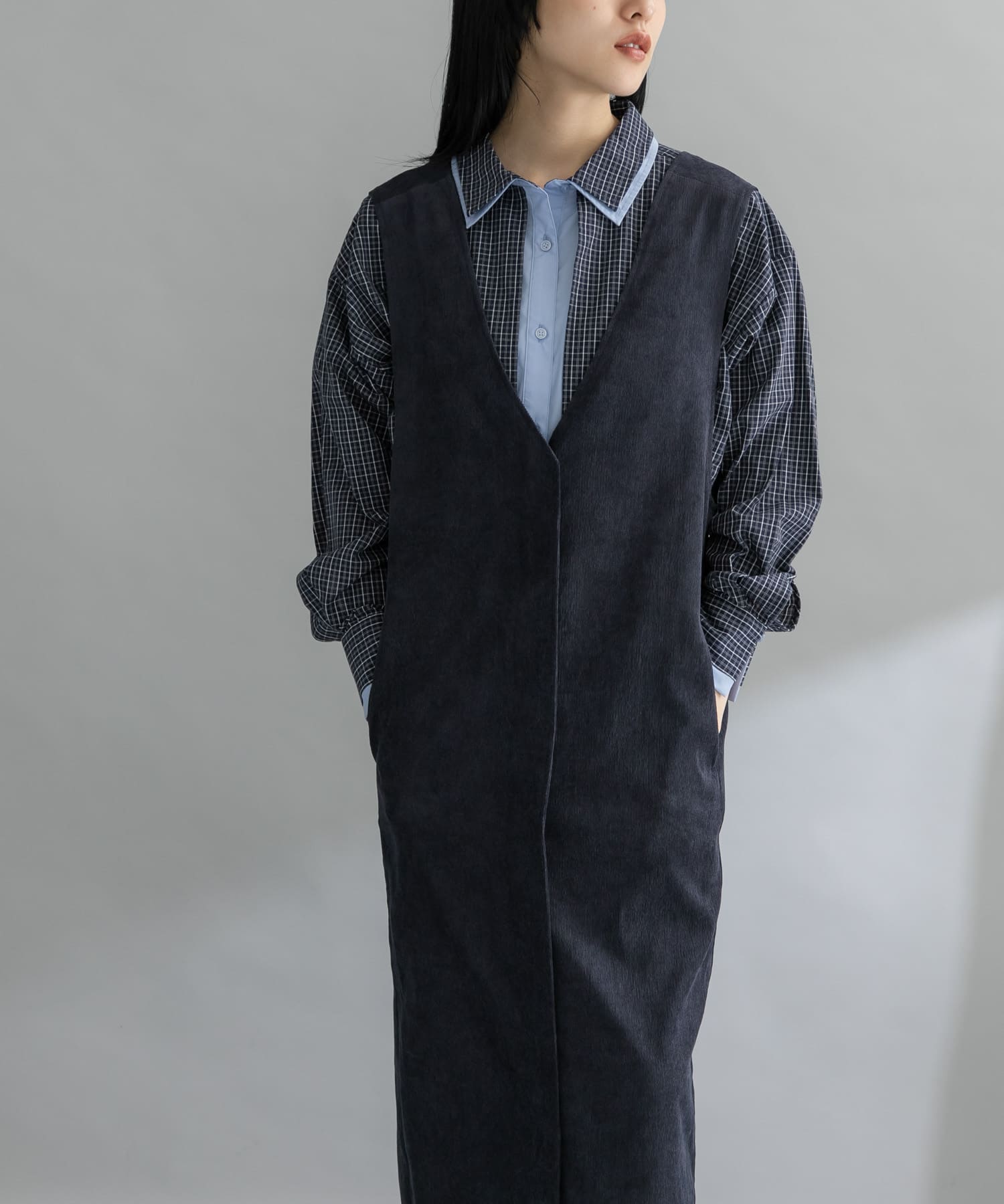 身長：160cm サイズ：one