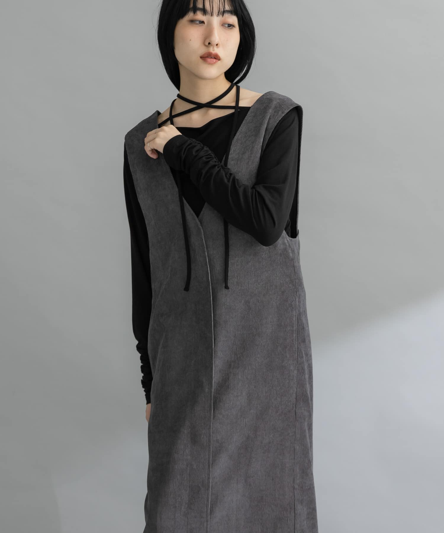 身長：160cm サイズ：one