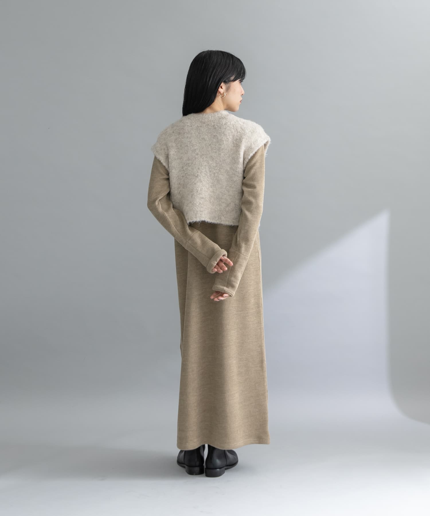 身長：160cm サイズ：one