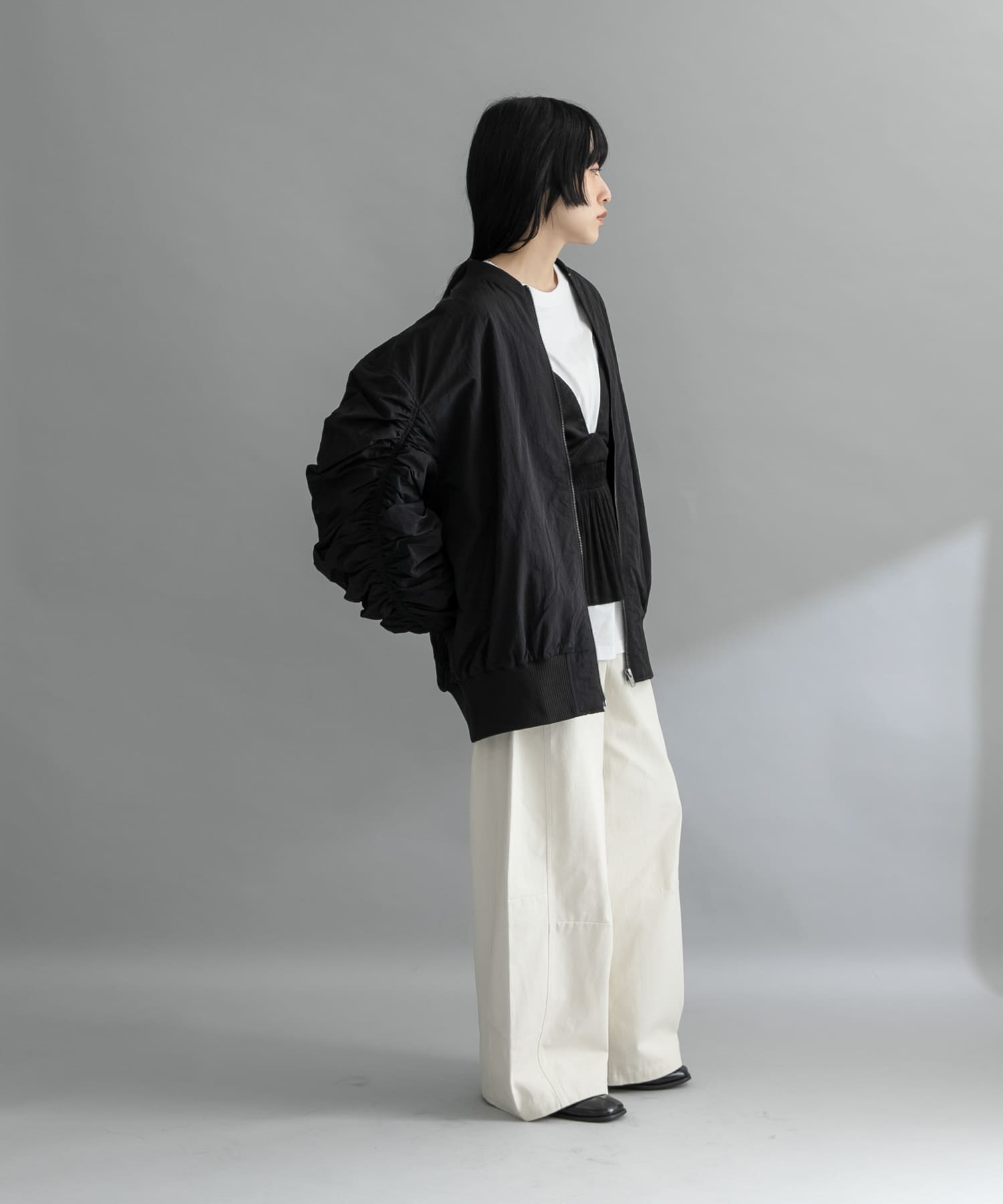 身長：160cm サイズ：one