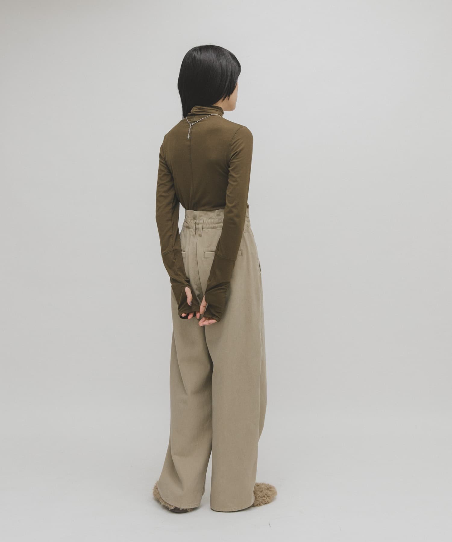 身長：160cm サイズ：one