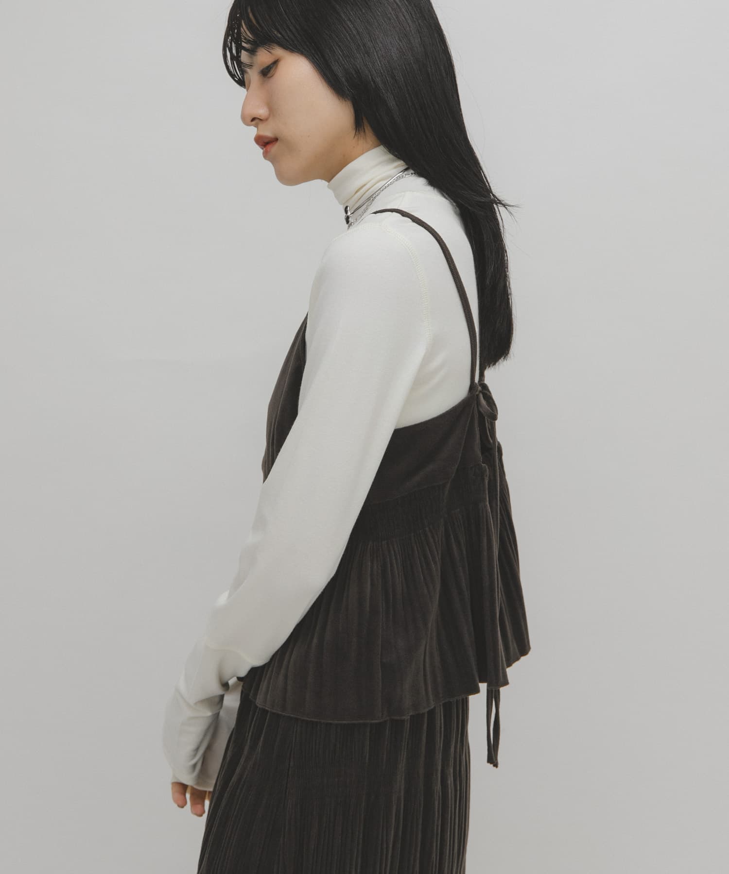 身長：160cm サイズ：one