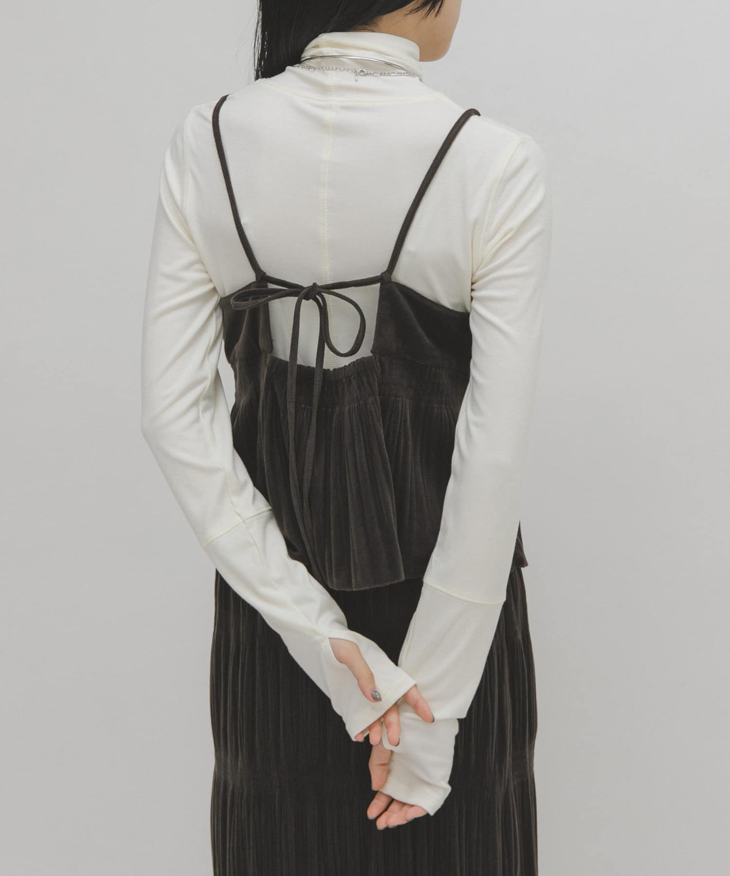 身長：160cm サイズ：one