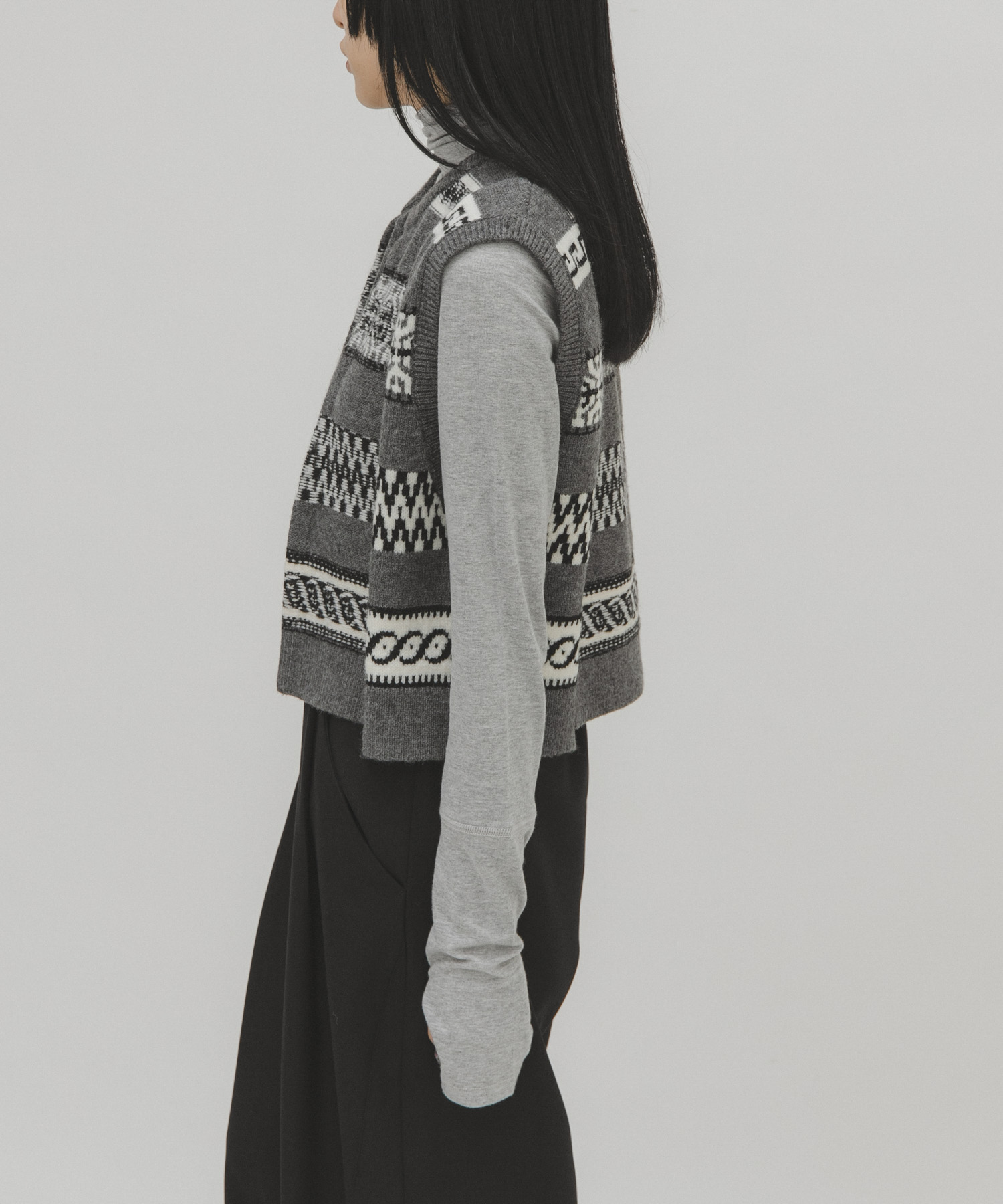 身長：160cm サイズ：one