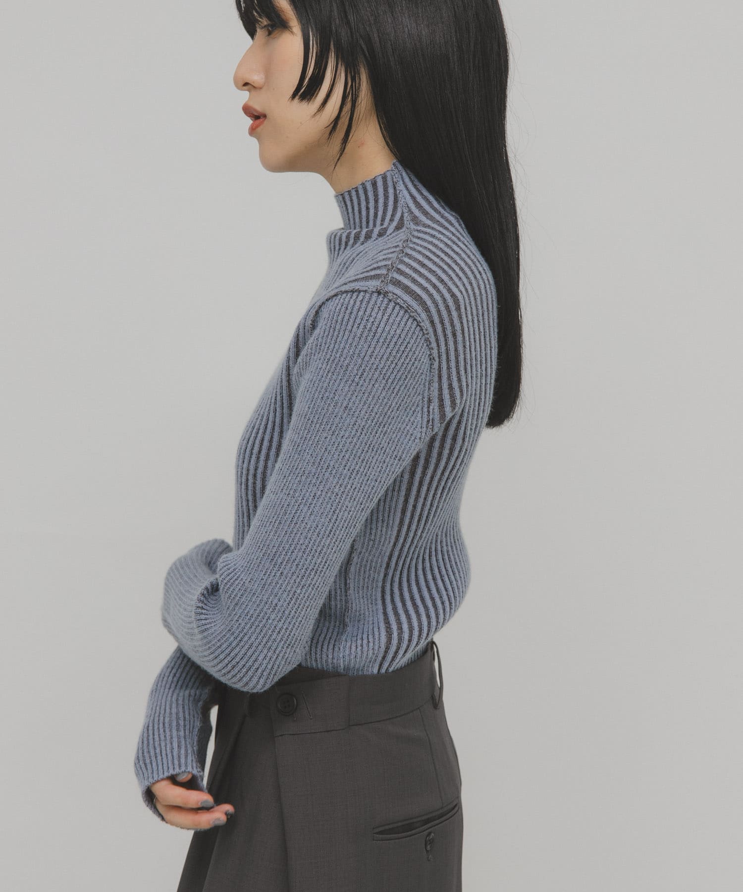 illi ランダムRIBハイネックニット(One IVORY): トップス｜URBAN